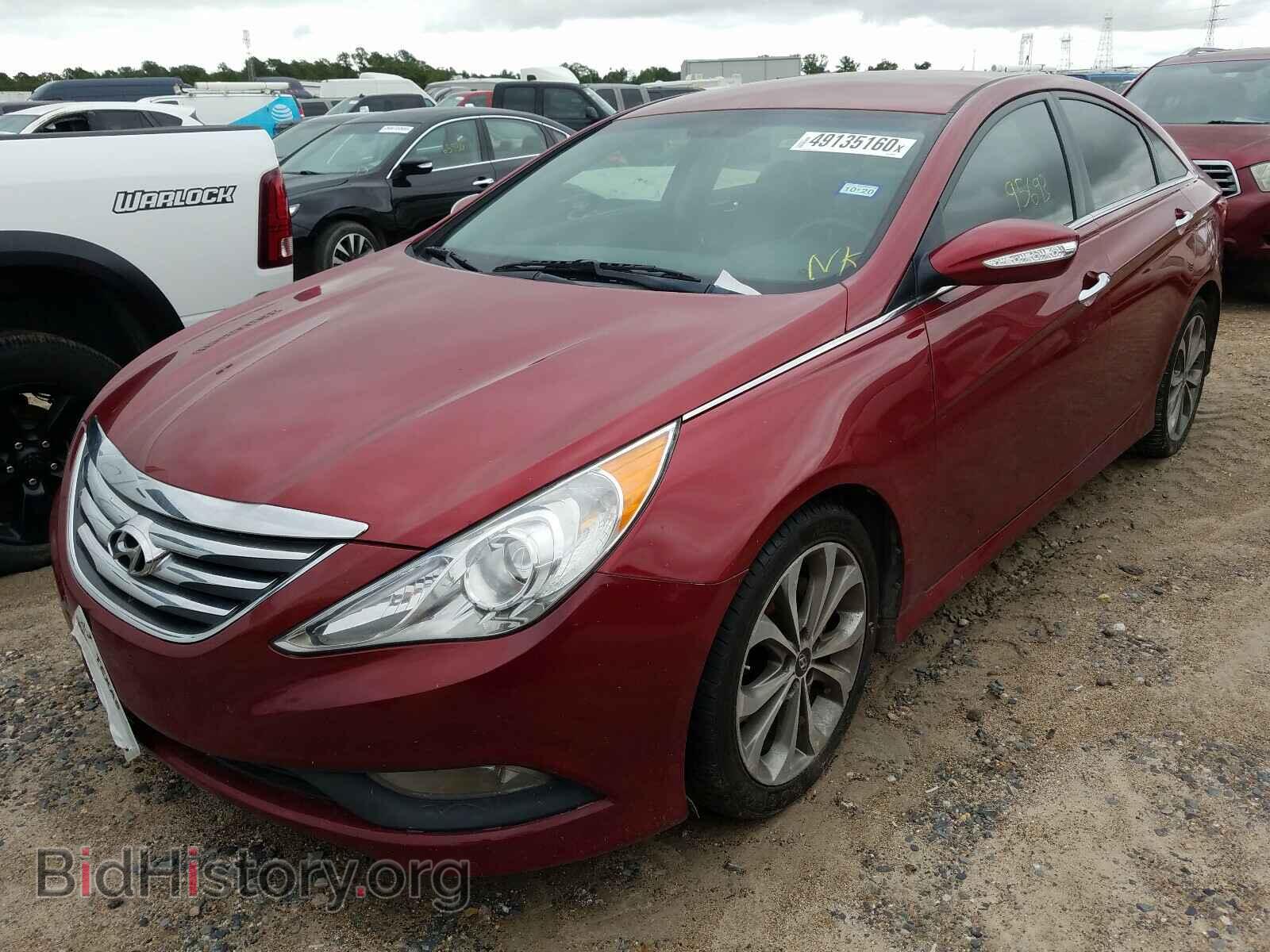 2014 HYUNDAI SONATA - VIN: 5NPEC4AB7EH818324 - Photo 2