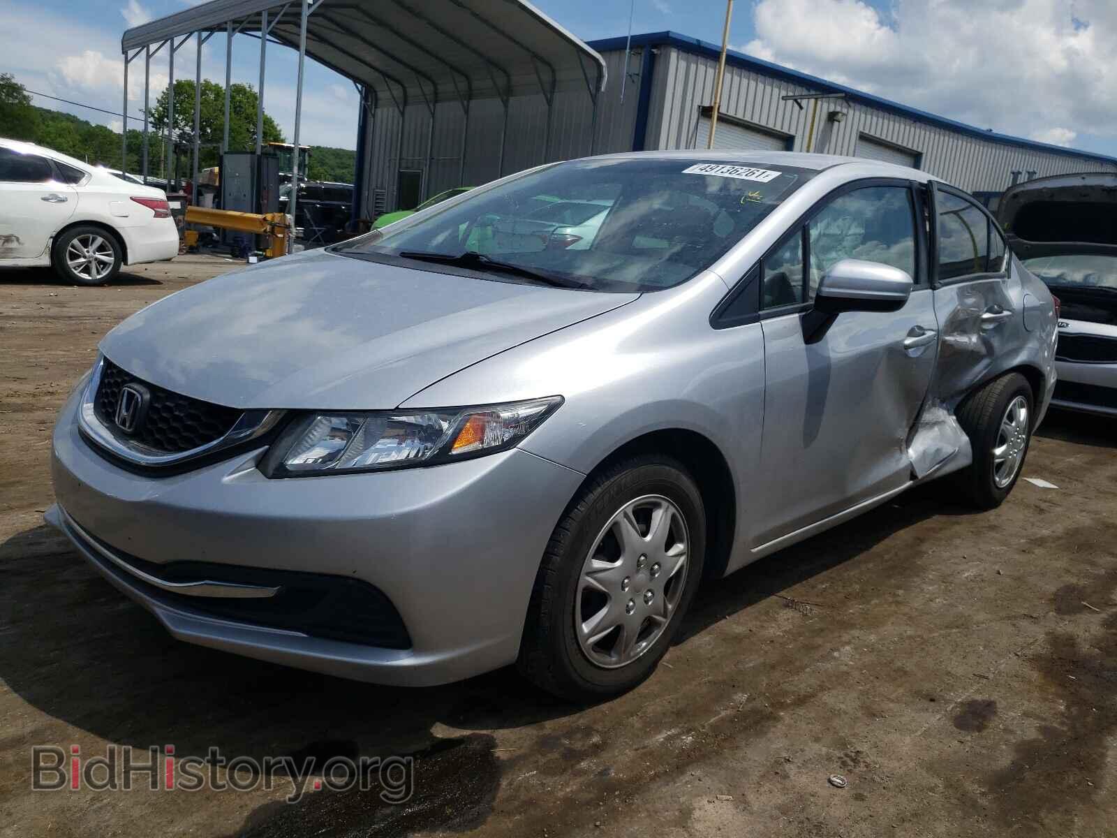 2014 HONDA CIVIC - VIN: 19XFB2F54EE206973 - Фото 2