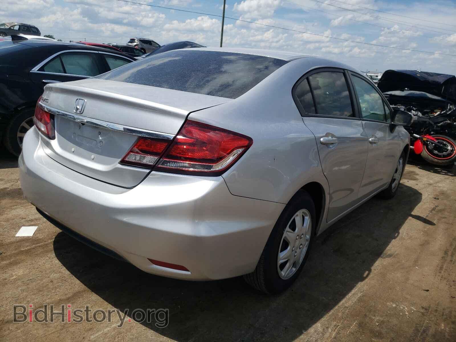 2014 HONDA CIVIC - VIN: 19XFB2F54EE206973 - Фото 4