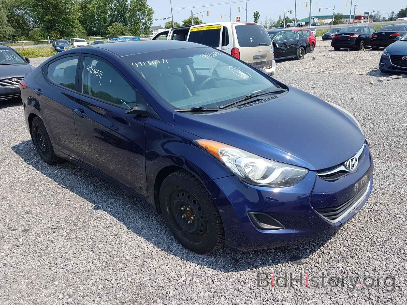 Photo 5NPDH4AEXDH155479 - HYUNDAI ELANTRA 2013