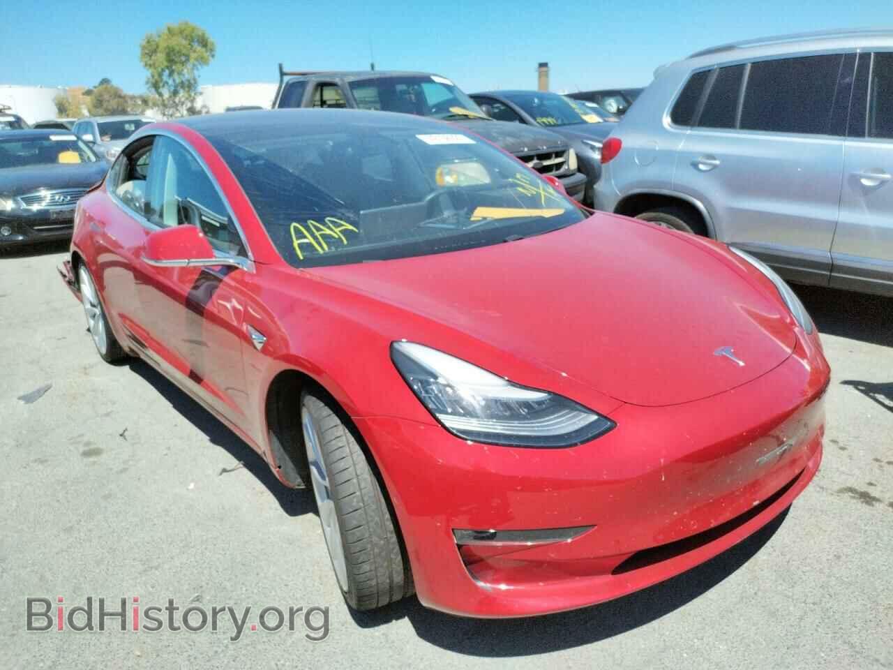 Photo 5YJ3E1EBXJF075404 - TESLA MODEL 3 2018