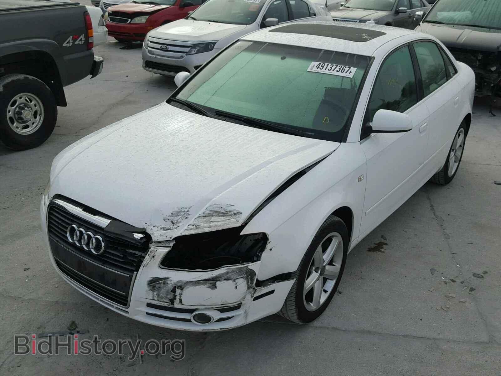 2007 AUDI A4 - VIN: WAUAH78EX7A031649 - Фото 2