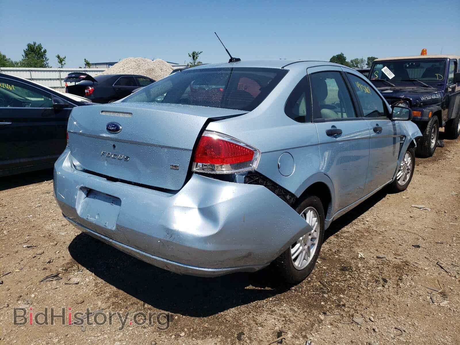 2008 FORD FOCUS - VIN: 1FAHP35N38W143253 - Фото 4