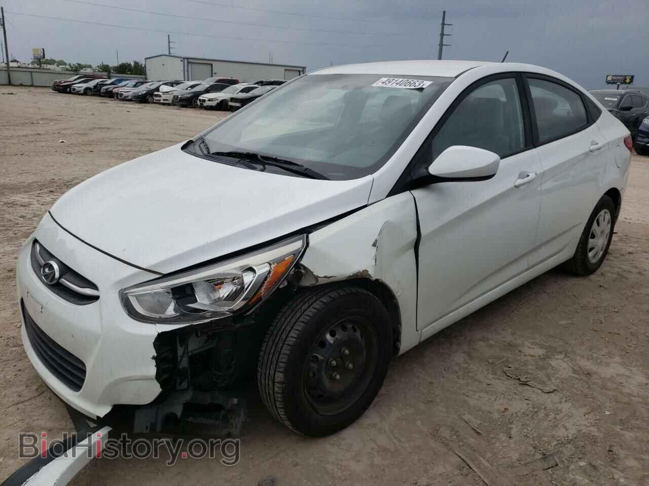 Photo KMHCT4AEXGU067645 - HYUNDAI ACCENT 2016