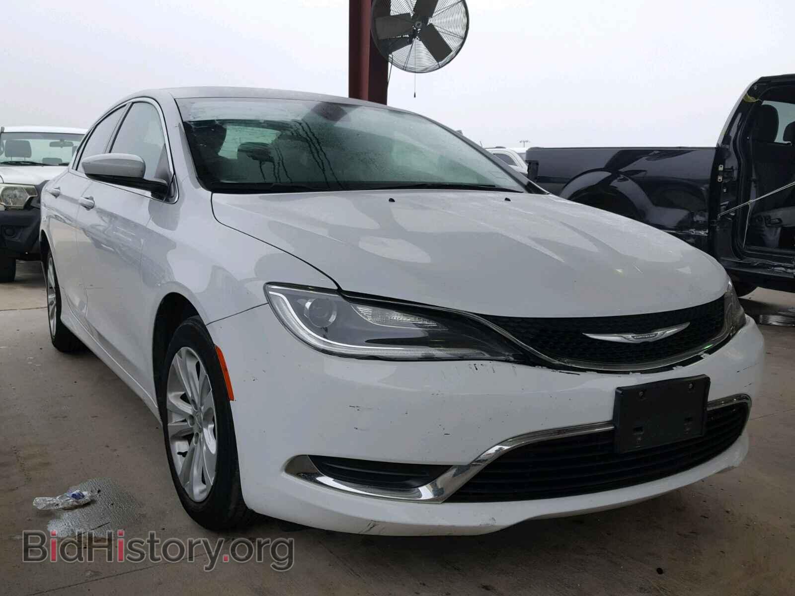 Фотография 1C3CCCAB2FN657498 - CHRYSLER 200 2015