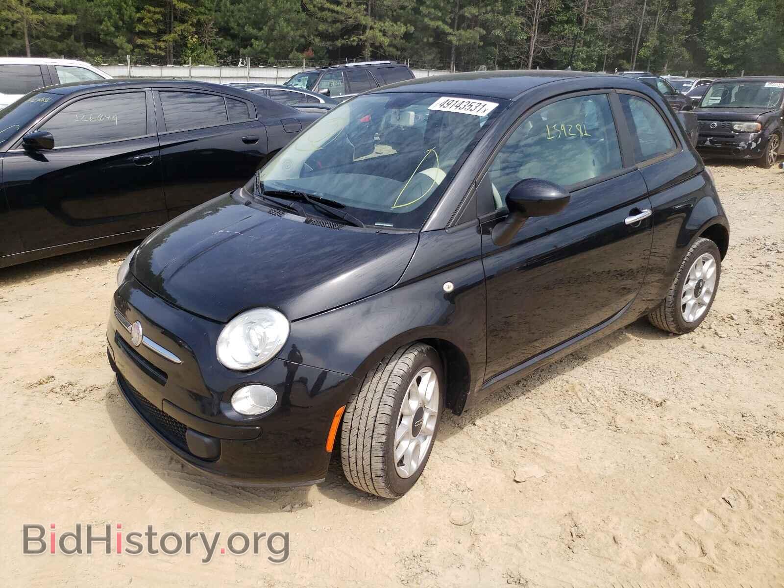 2012 FIAT 500 - VIN: 3C3CFFAR5CT359996 - Фото 2