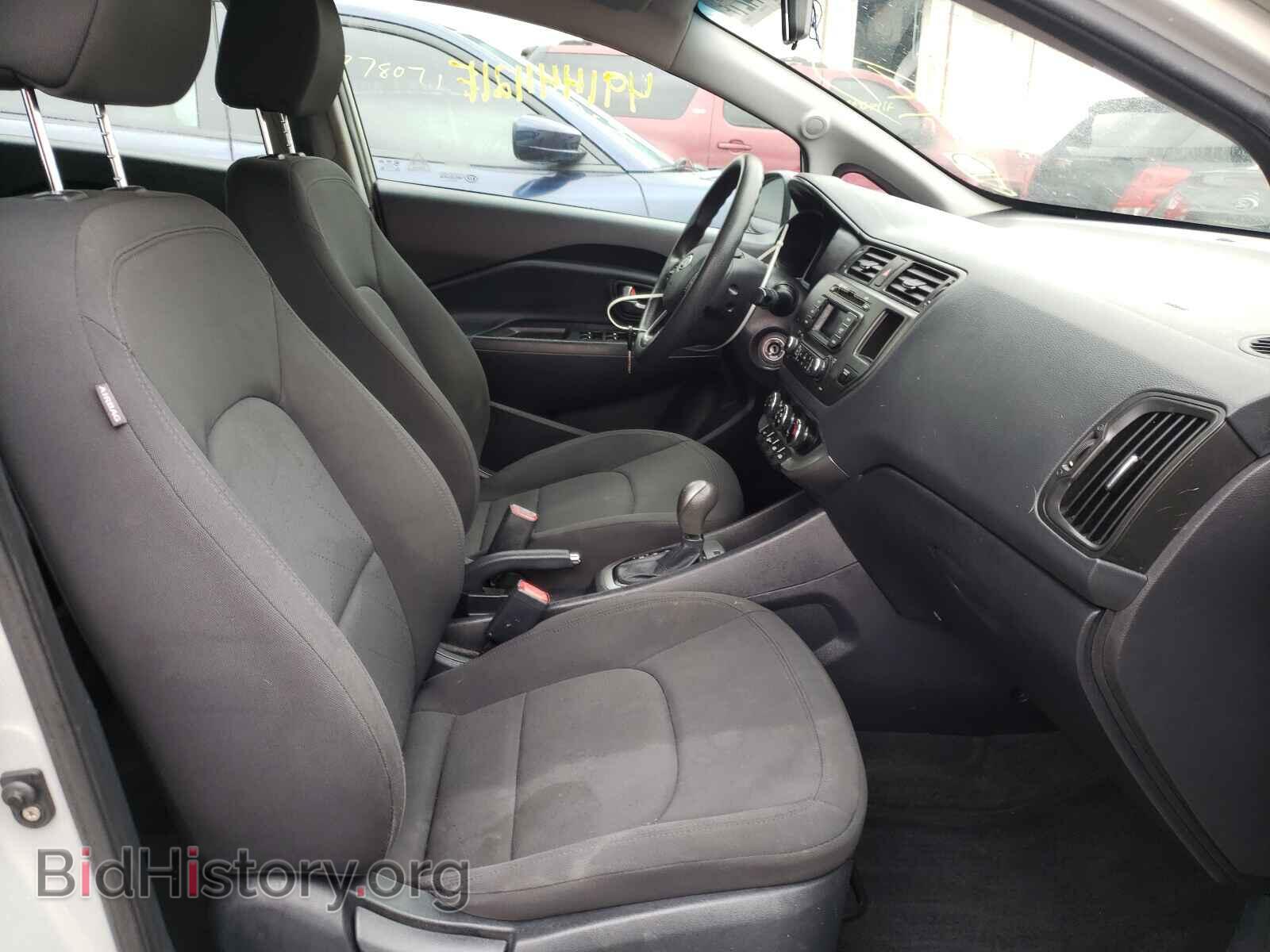 2012 KIA RIO - VIN: KNADN5A33C6027393 - Фото 5