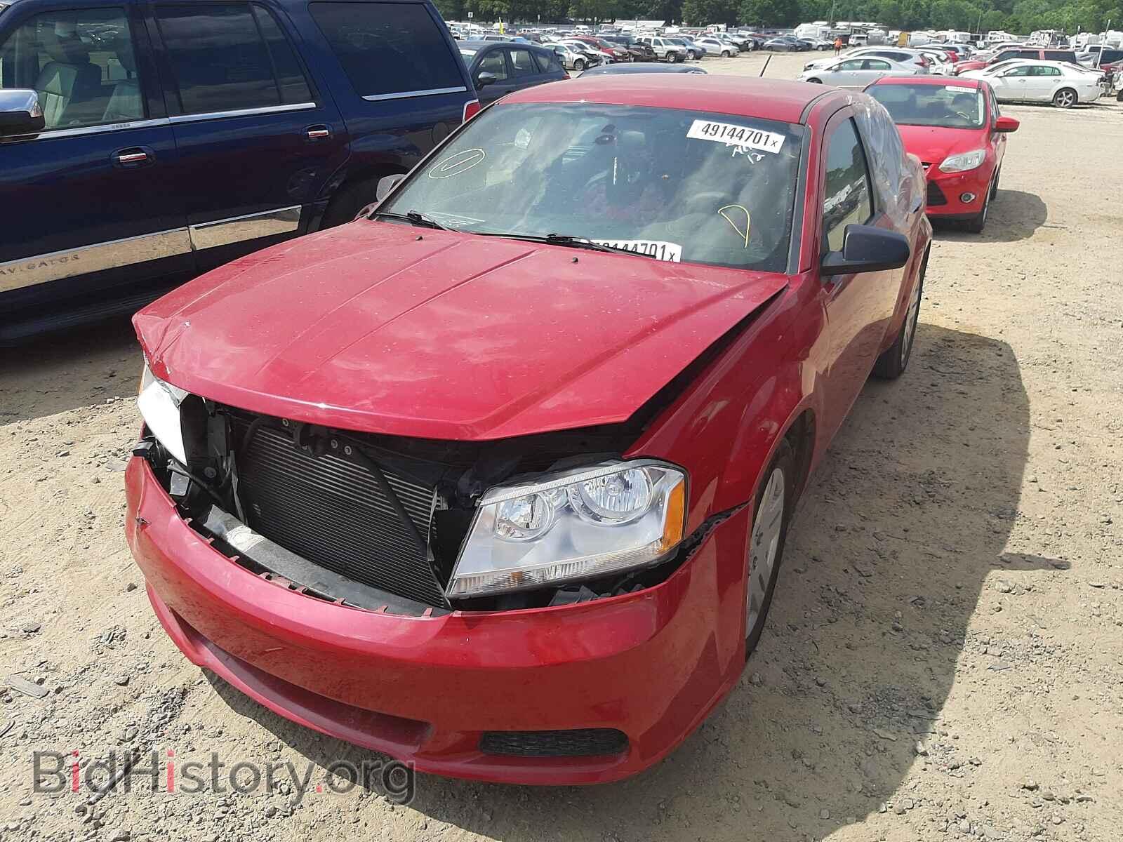 2012 DODGE AVENGER - VIN: 1C3CDZAB0CN243681 - Photo 2