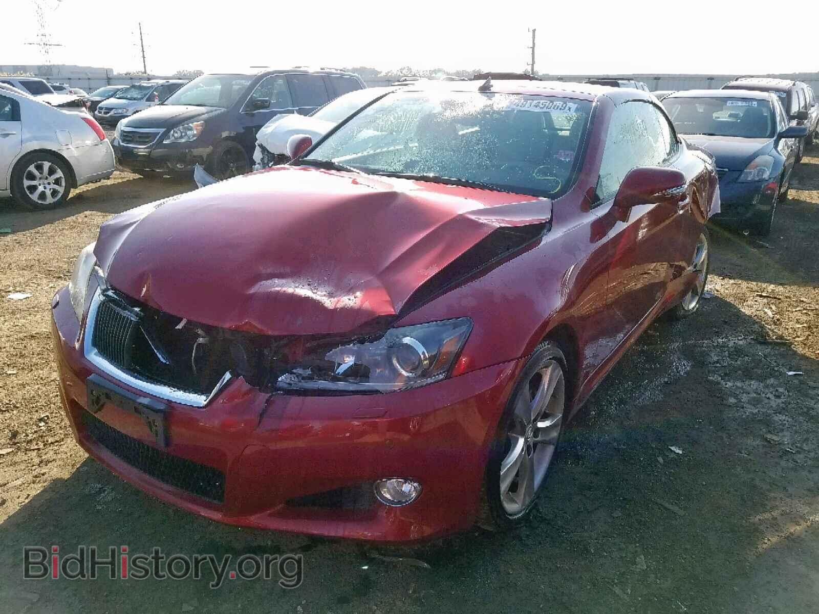 2012 LEXUS IS 250 - VIN: JTHFF2C24C2525149 - Фото 2