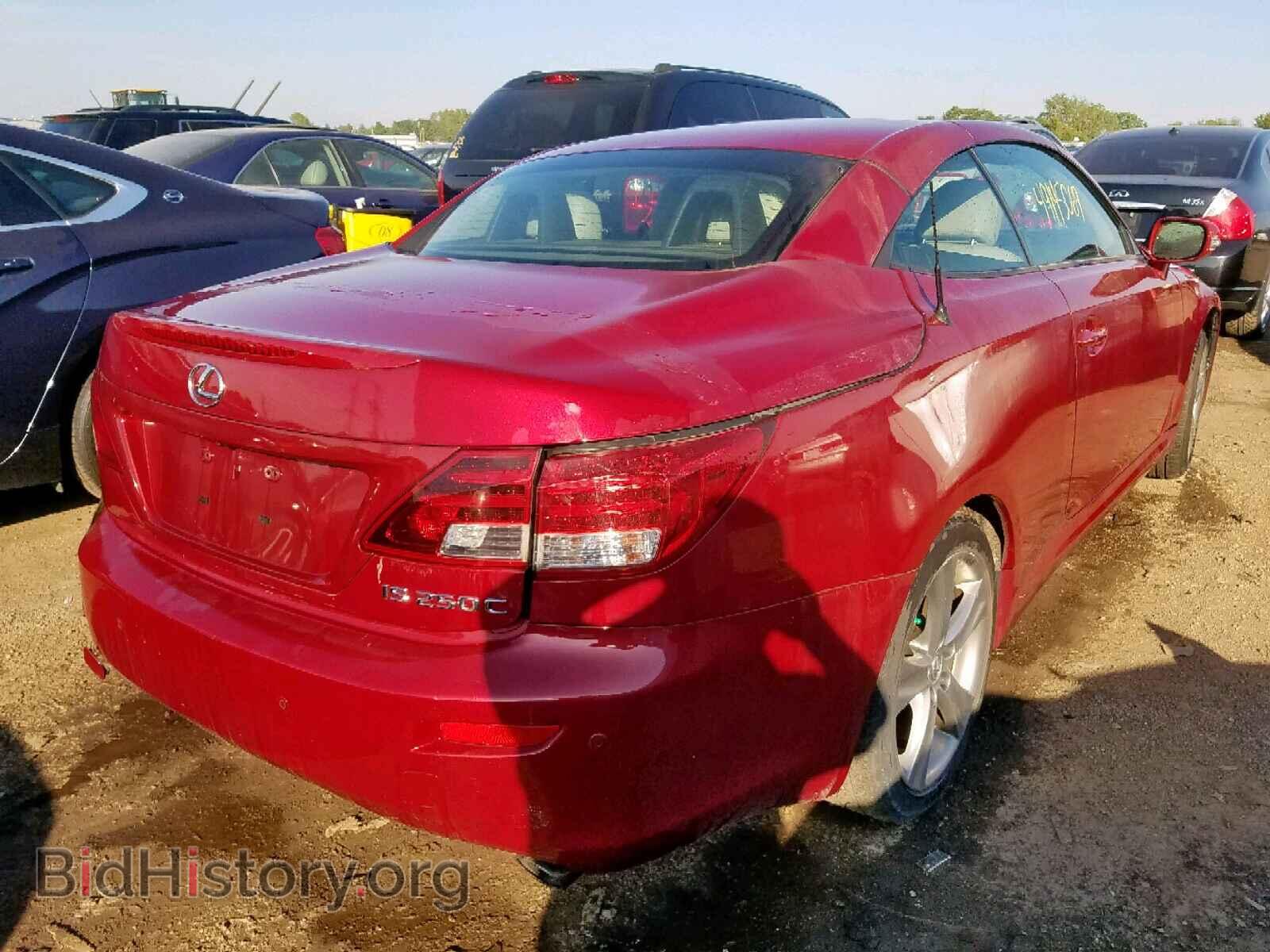 2012 LEXUS IS 250 - VIN: JTHFF2C24C2525149 - Фото 4