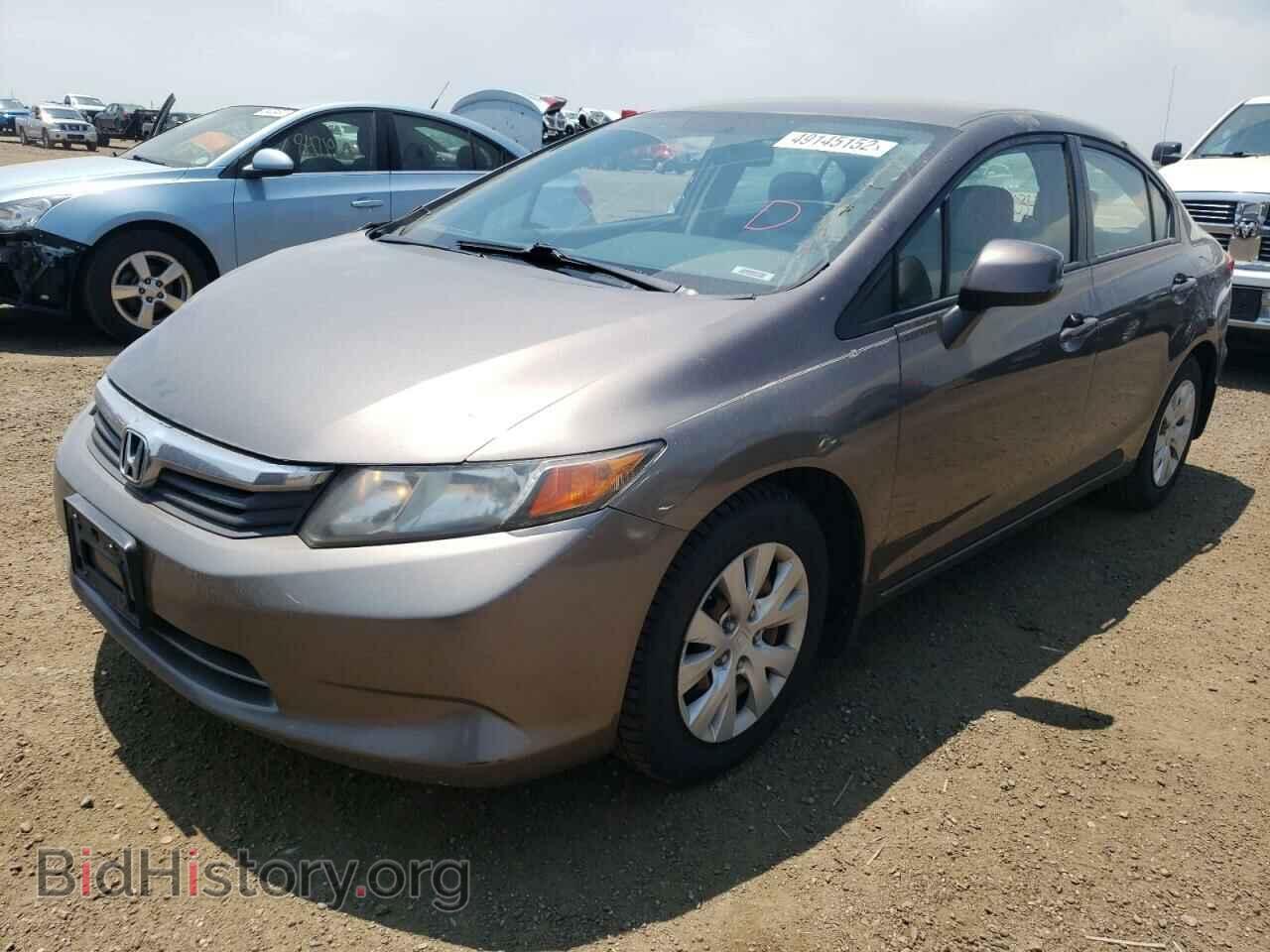 2012 HONDA CIVIC - VIN: 19XFB2F51CE065051 - Фото 2