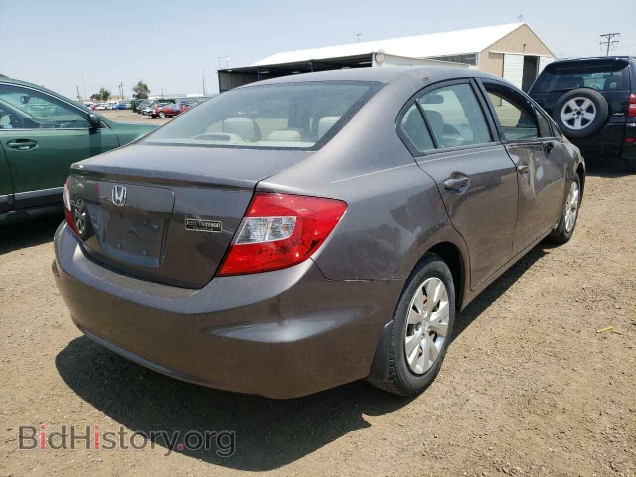 2012 HONDA CIVIC - VIN: 19XFB2F51CE065051 - Фото 4