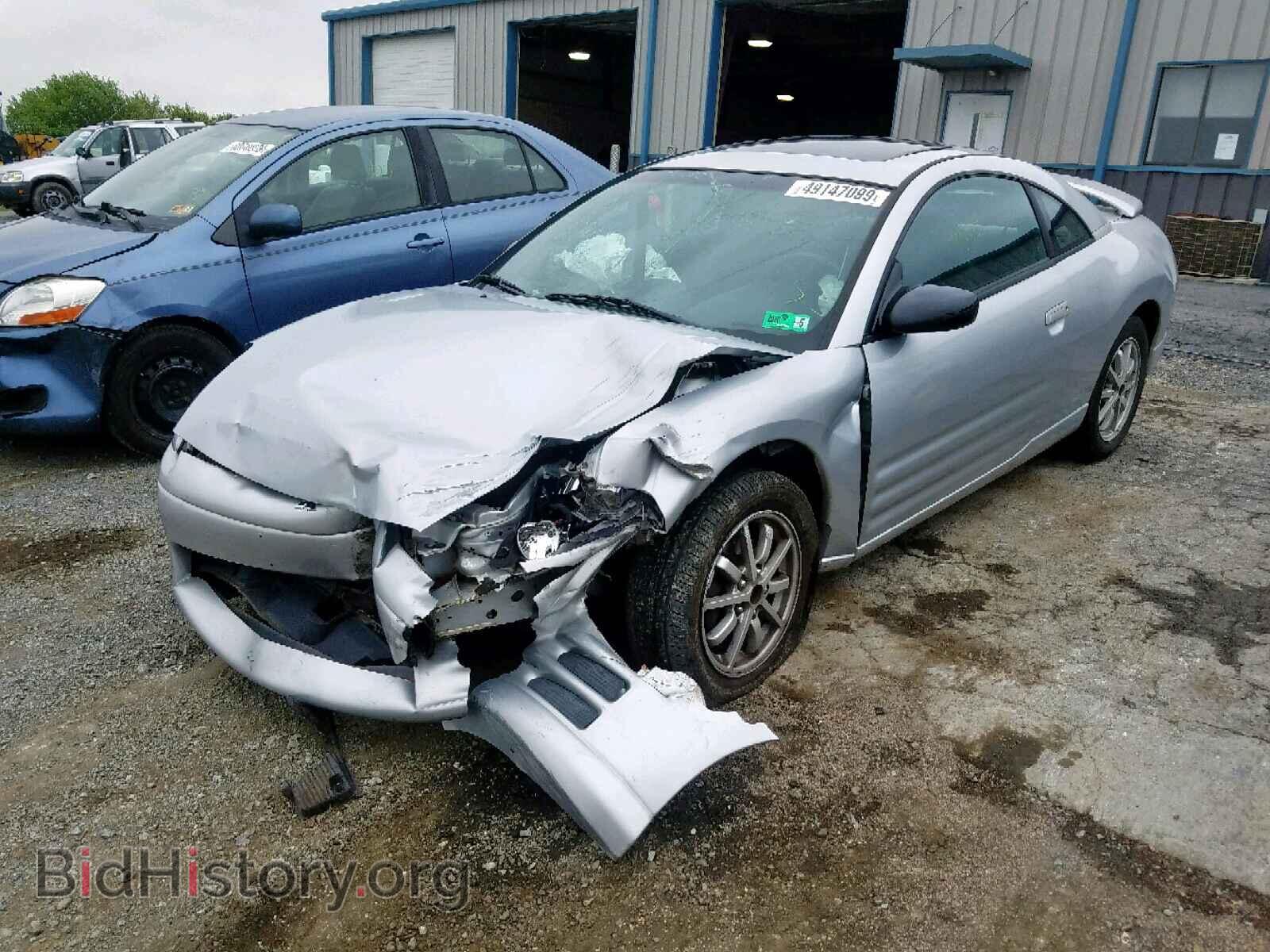 2002 MITSUBISHI ECLIPSE - VIN: 4A3AC44G72E093936 - Photo 2
