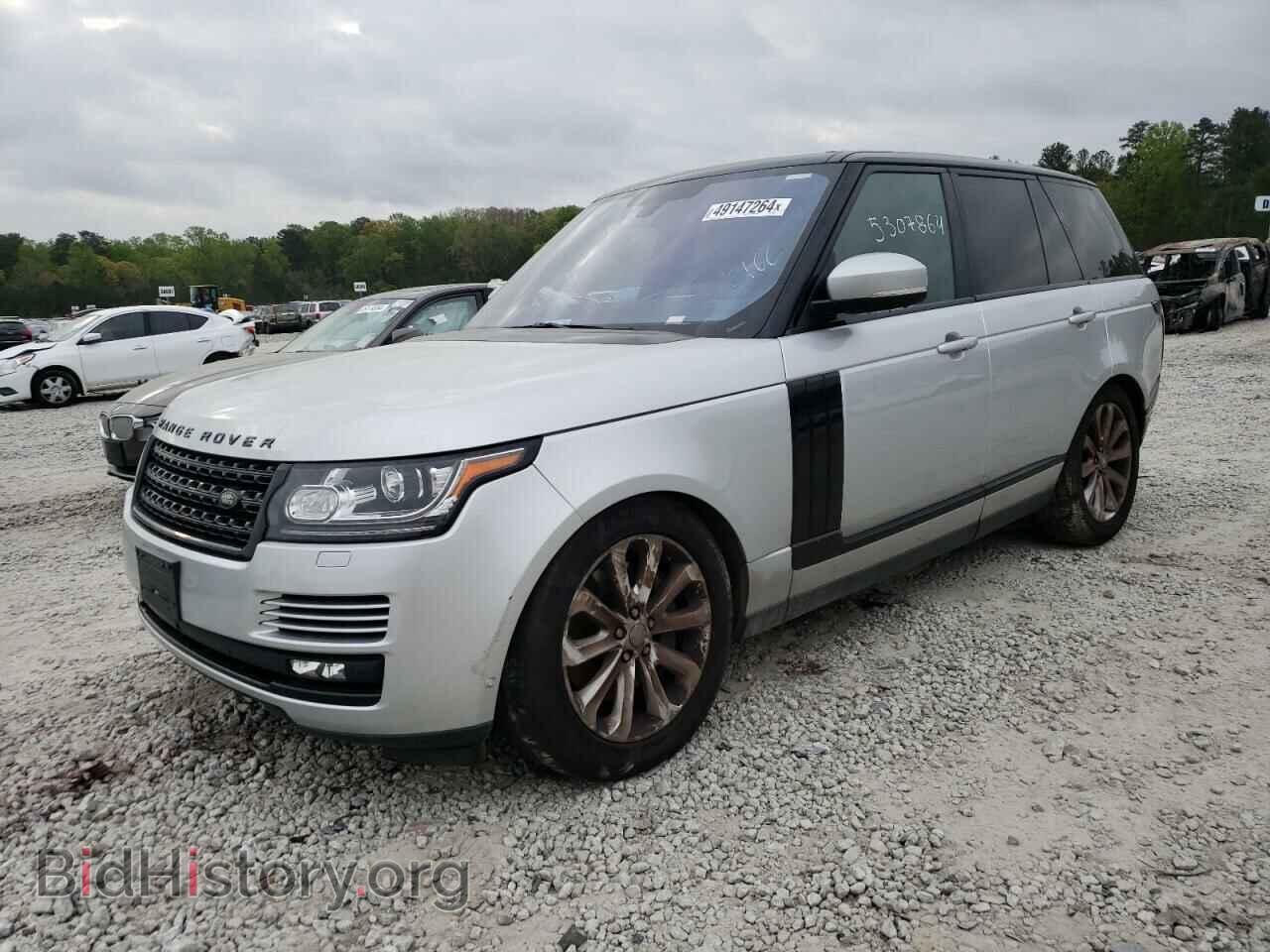 Photo SALGS2EF3GA297425 - LAND ROVER RANGEROVER 2016