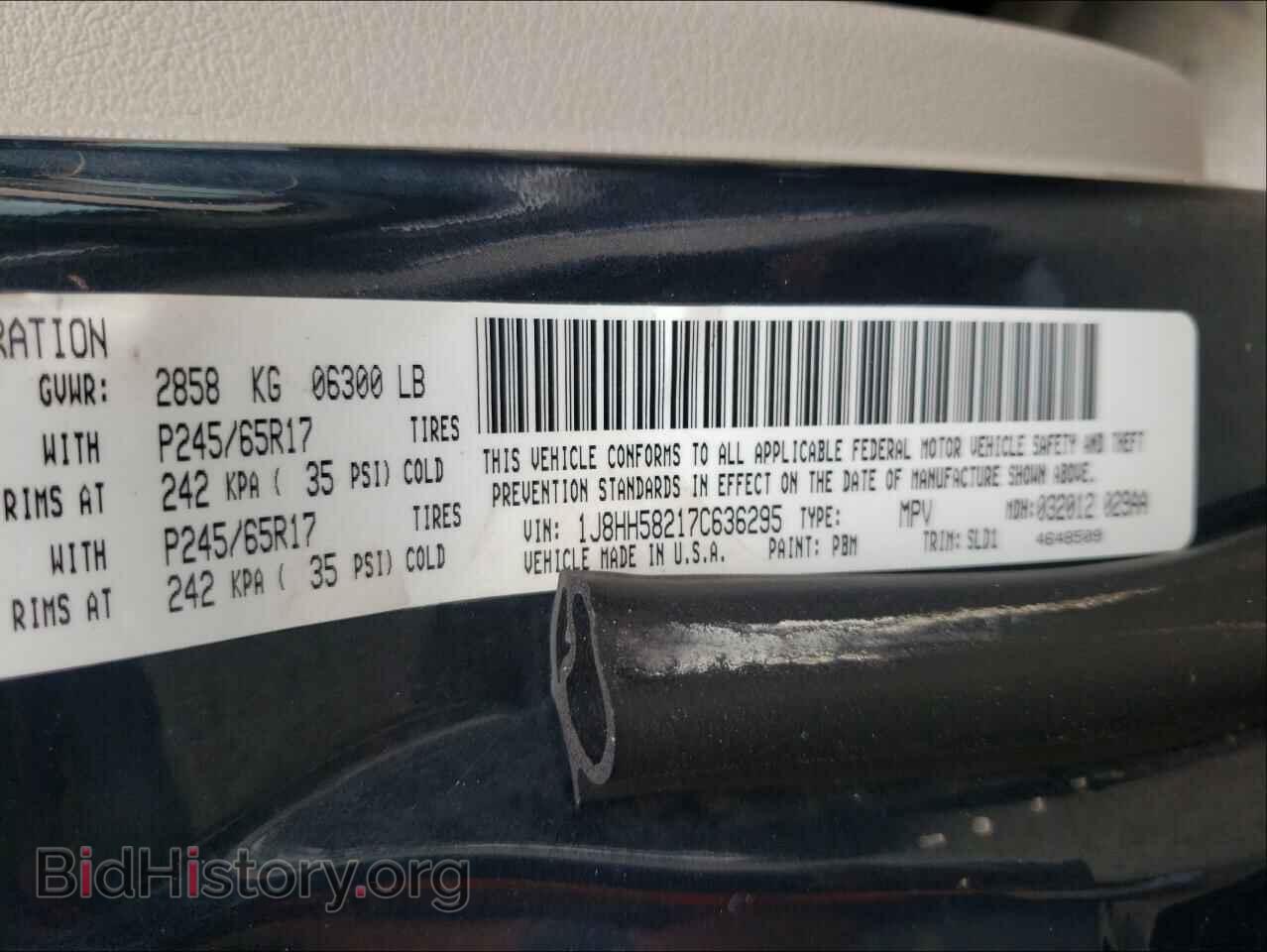 2007 JEEP COMMANDER - VIN: 1J8HH58217C636295 - Photo 10