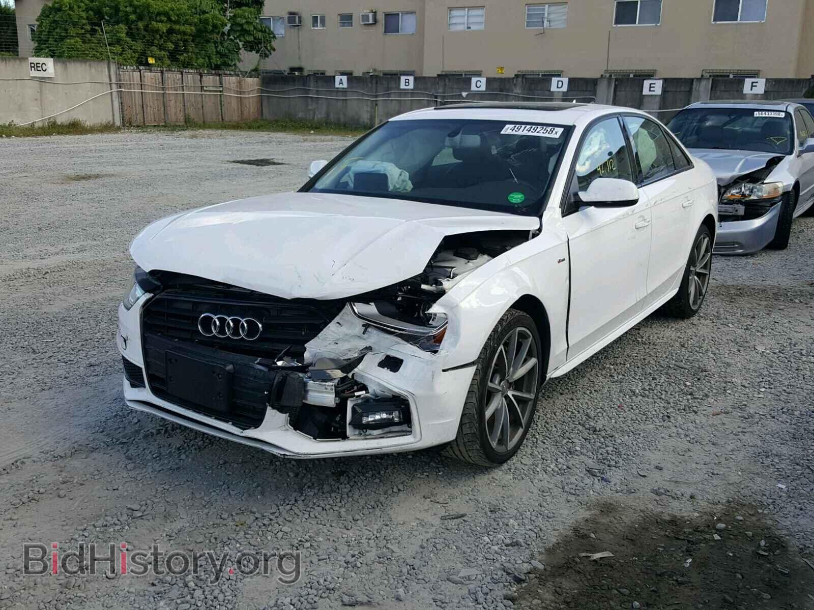 2016 AUDI A4 - VIN: WAUAFAFL7GA012934 - Фото 2