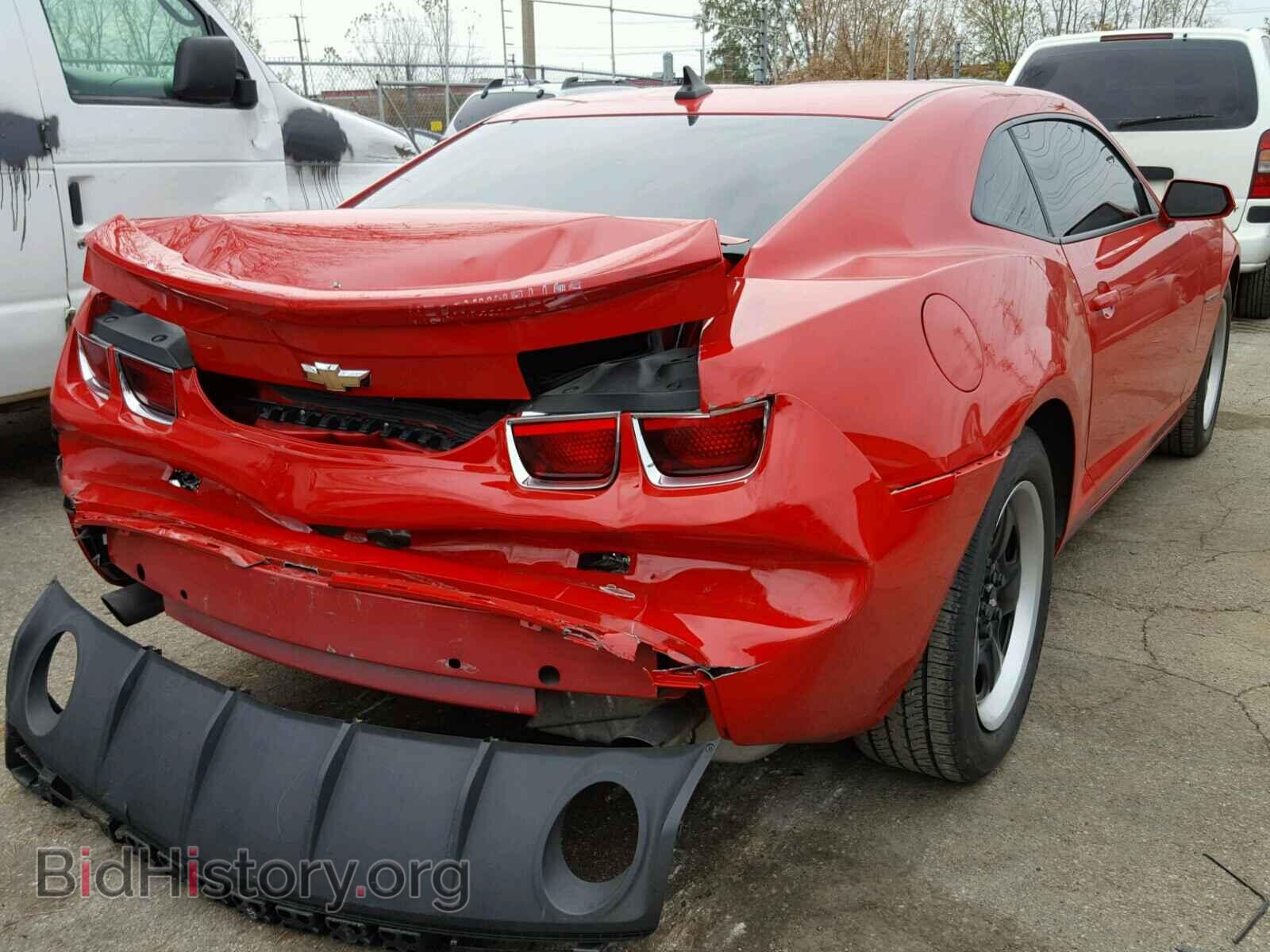 2013 CHEVROLET CAMARO - VIN: 2G1FE1E30D9122544 - Фото 4