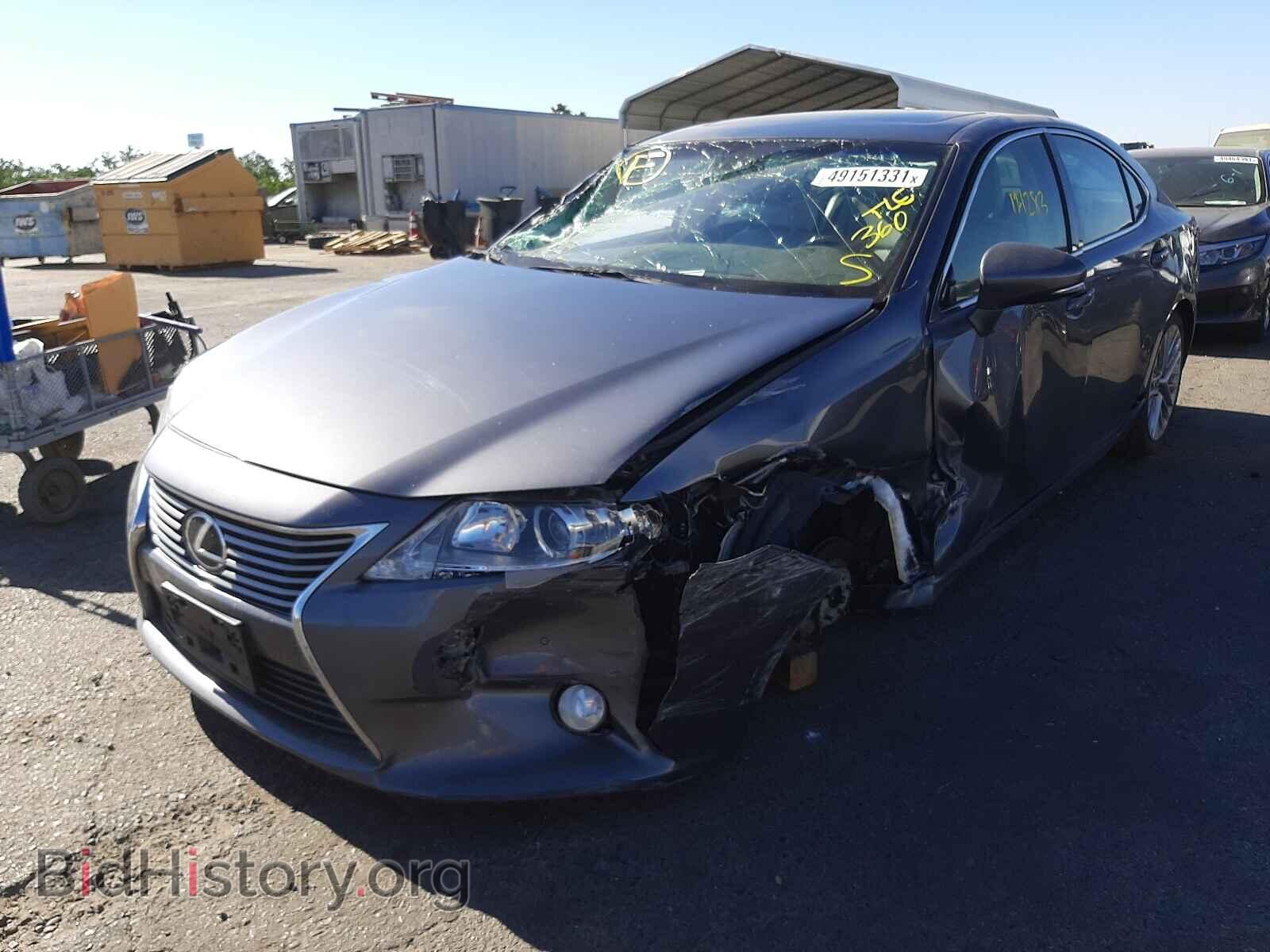 2013 LEXUS ES350 - VIN: JTHBK1GG0D2028207 - Фото 2