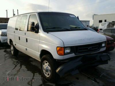 2007 Ford ECONOLINE, белый — VIN 1FTNE24W67DA64242, Copart