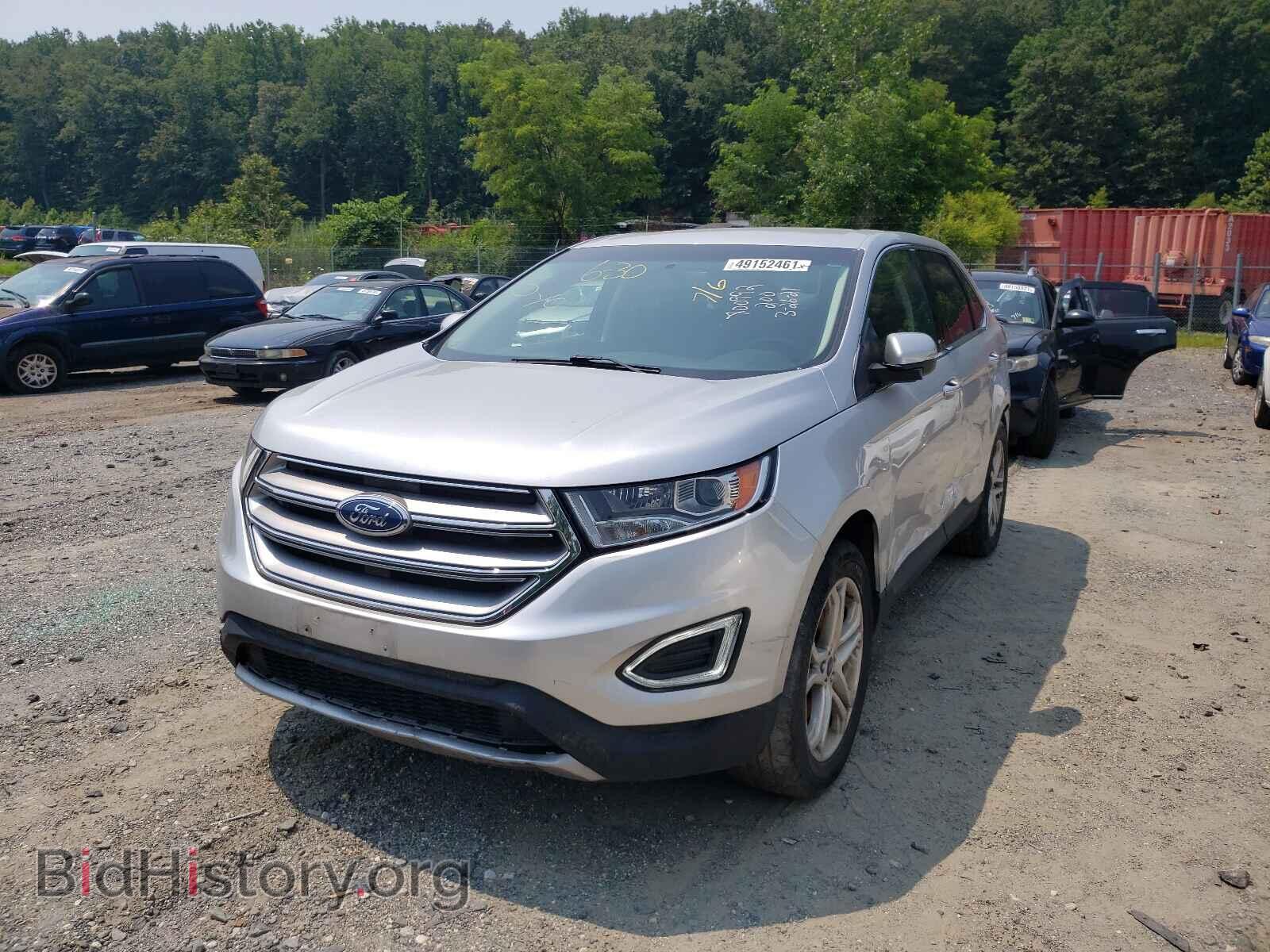 2017 FORD EDGE - VIN: 2FMPK4K99HBB29016 - Фото 2