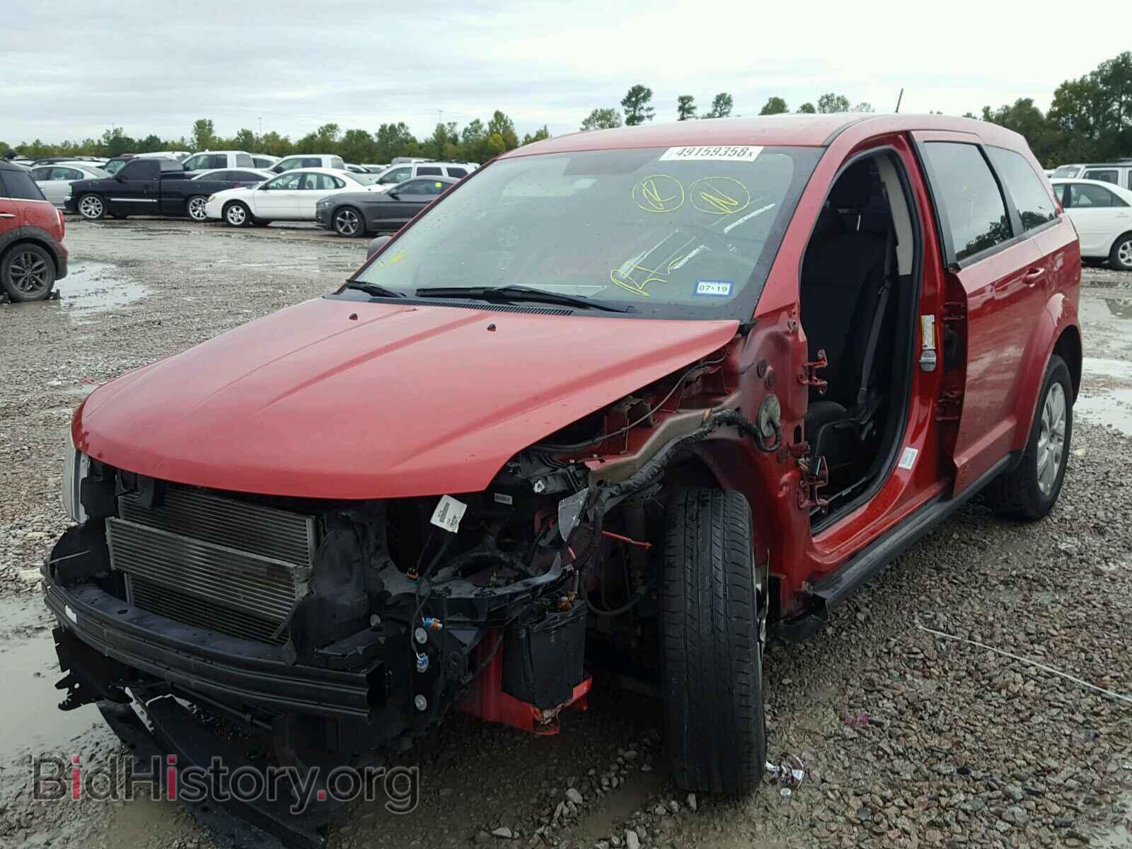 2015 DODGE JOURNEY SE - VIN: 3C4PDCAB2FT691919 - Фото 2