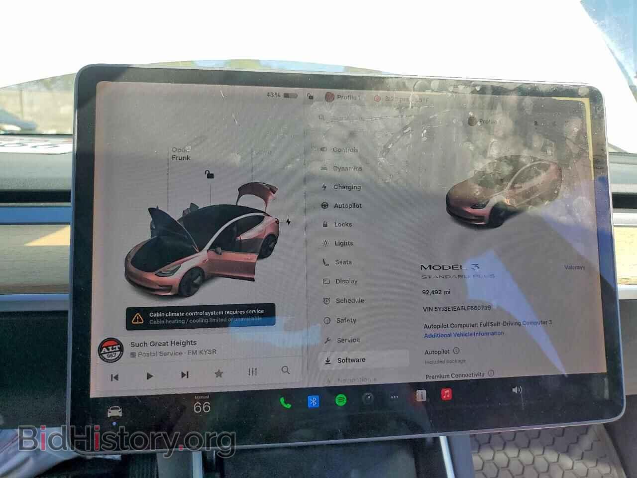 2020 TESLA MODEL 3 - VIN: 5YJ3E1EA5LF660739 - Photo 9