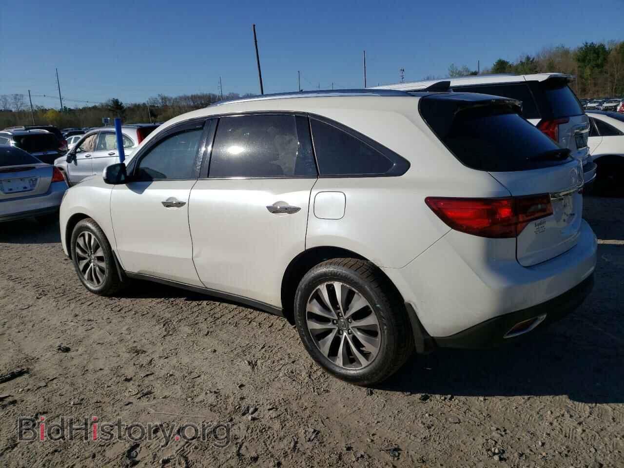 2016 ACURA MDX - VIN: 5FRYD4H43GB016998 - Фото 2