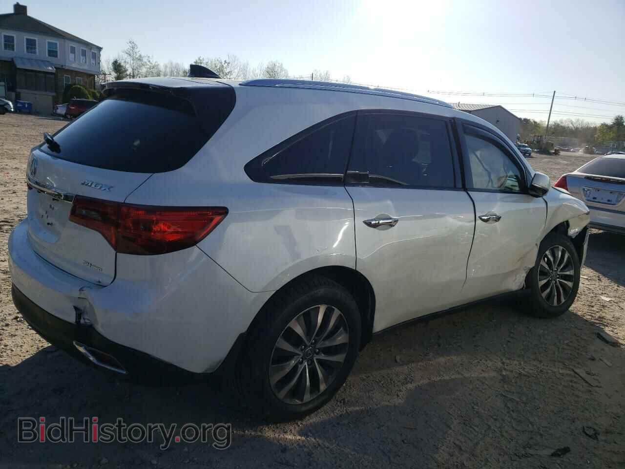 2016 ACURA MDX - VIN: 5FRYD4H43GB016998 - Фото 3
