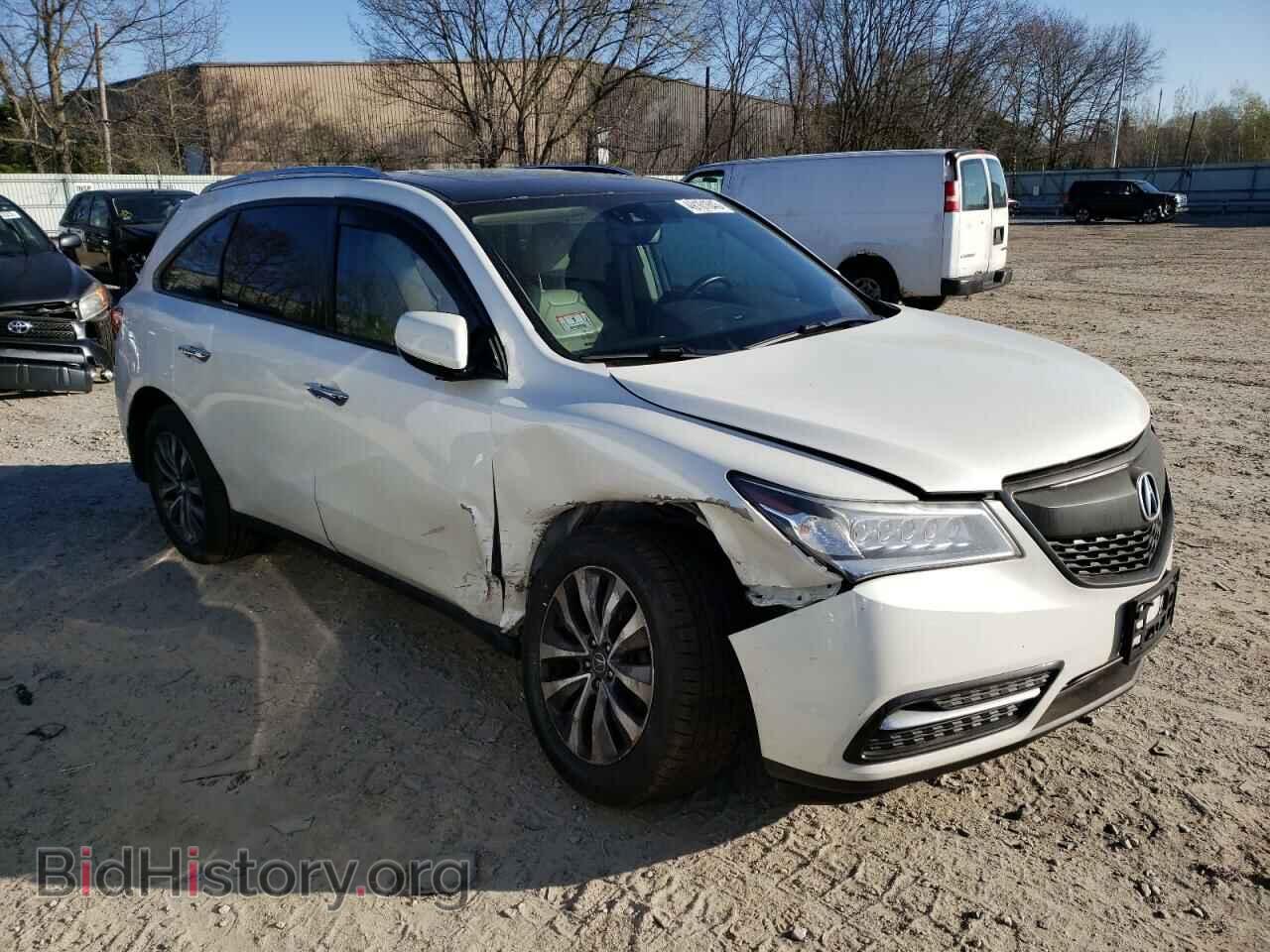 2016 ACURA MDX - VIN: 5FRYD4H43GB016998 - Фото 4