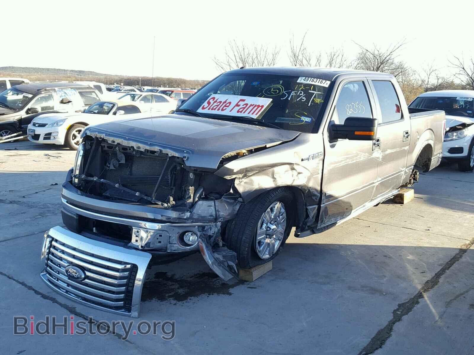 2012 FORD F150 - VIN: 1FTFW1CT0CFB41835 - Фото 2