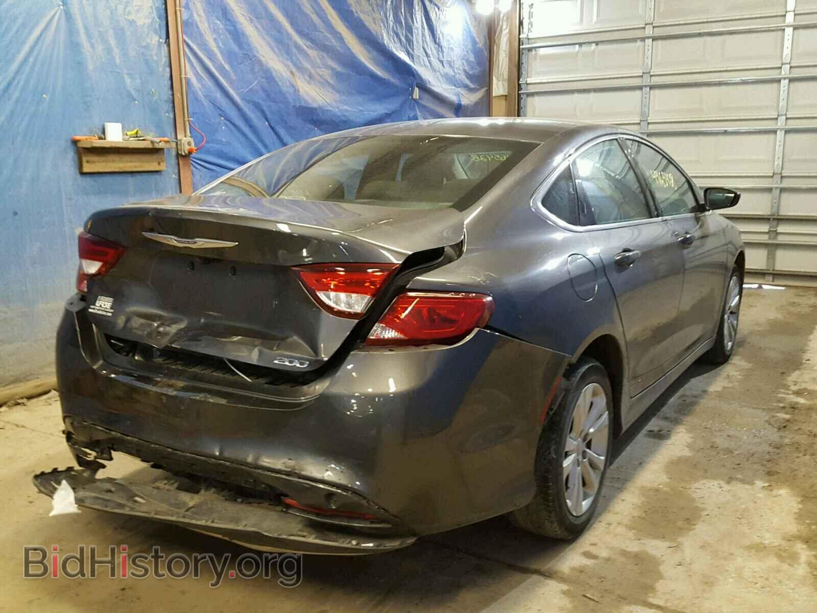 2016 CHRYSLER 200 - VIN: 1C3CCCAB1GN145281 - Фото 4