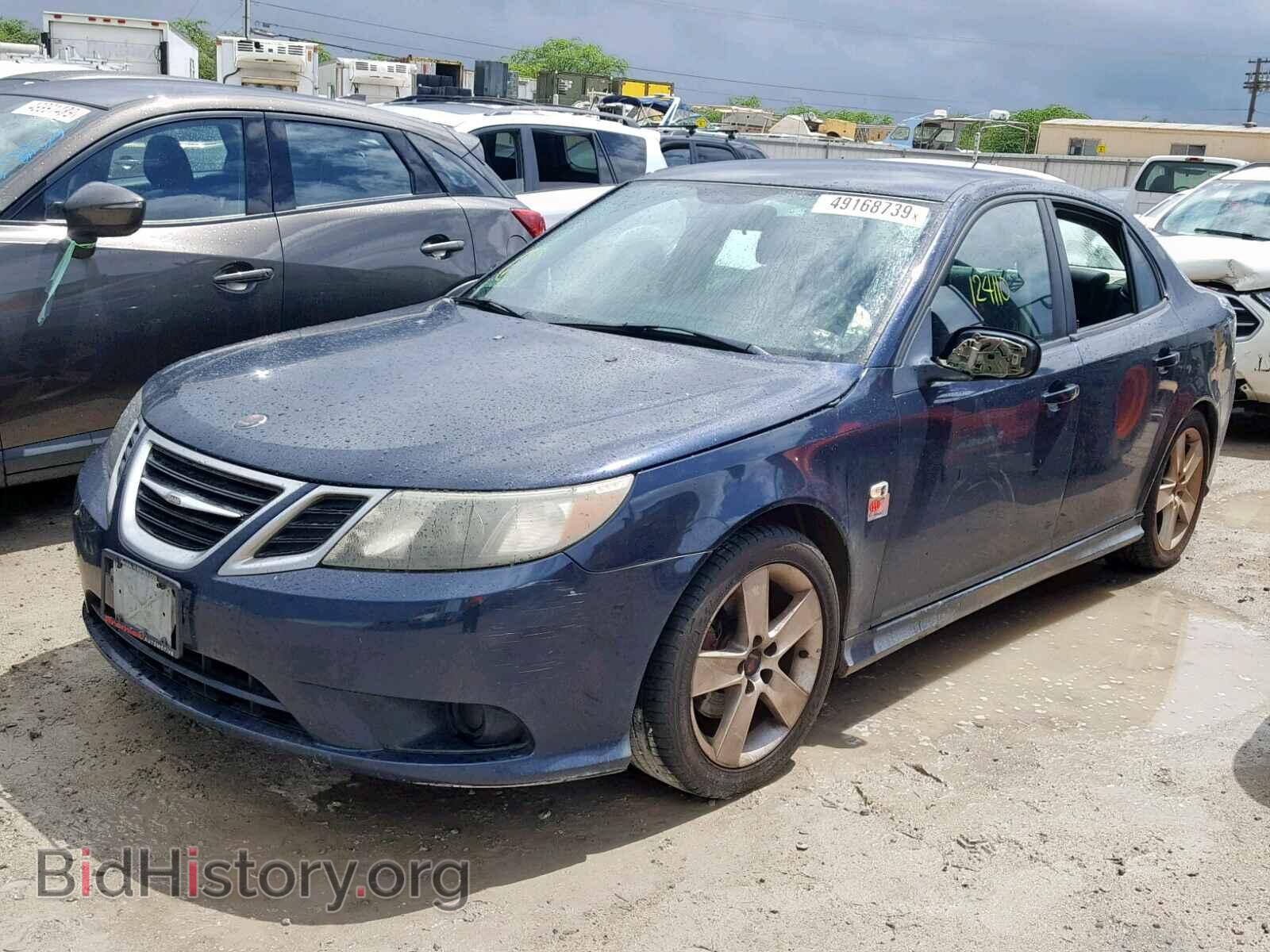 2008 SAAB 9 3 - VIN: YS3FB49Y281116643 - Фото 2