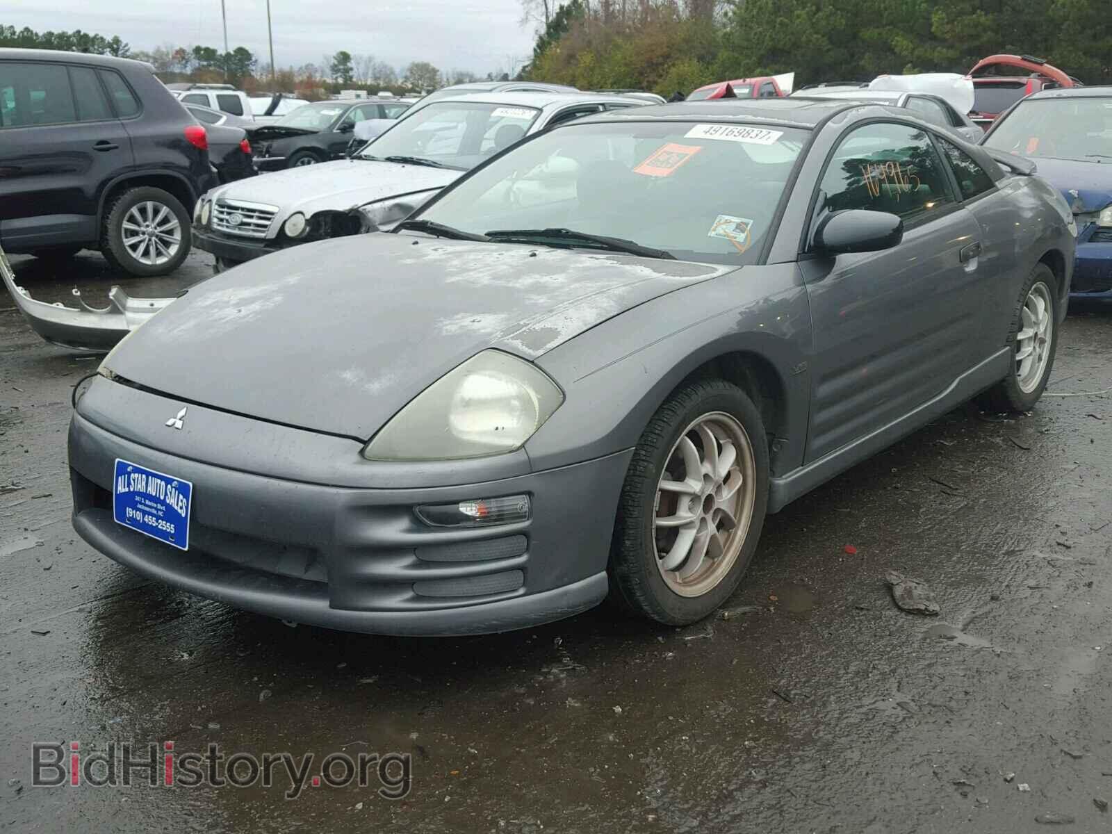 2002 MITSUBISHI ECLIPSE - VIN: 4A3AC54H22E017619 - Photo 2