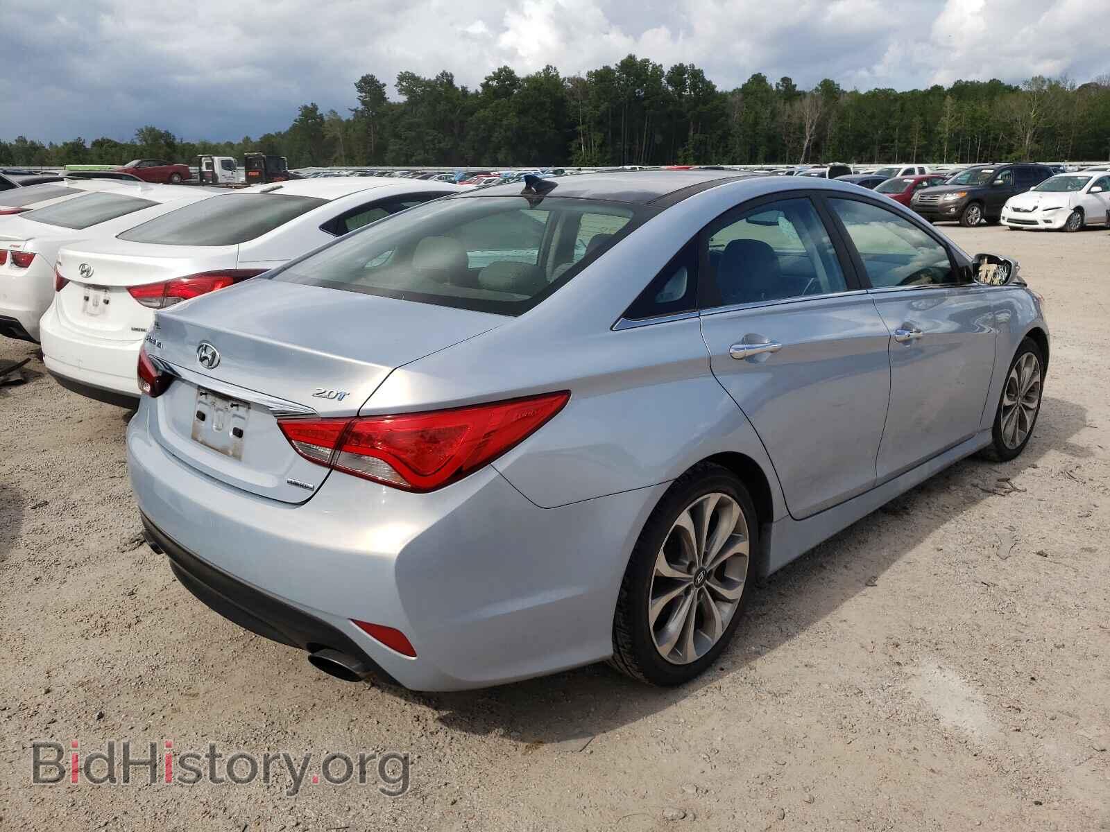 2014 HYUNDAI SONATA - VIN: 5NPEC4AB0EH902579 - Фото 4