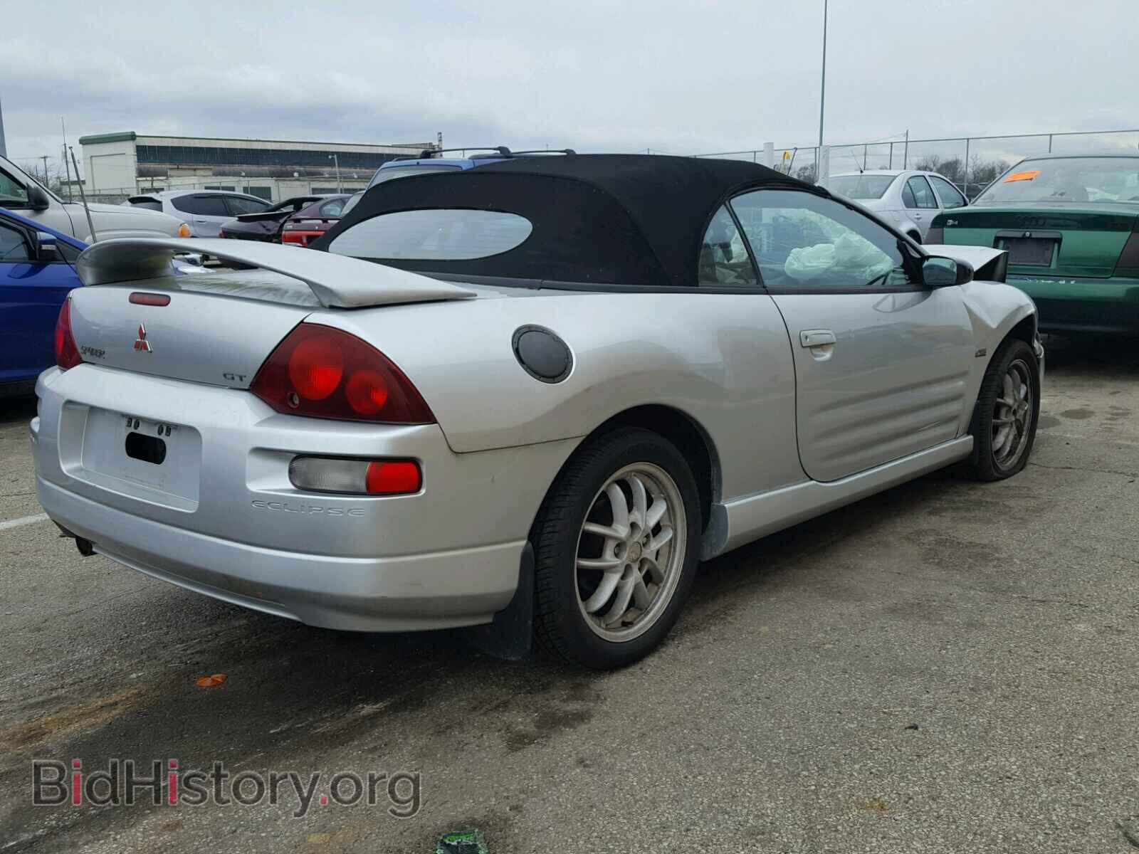 2001 MITSUBISHI ECLIPSE - VIN: 4A3AE85H71E161076 - Photo 4