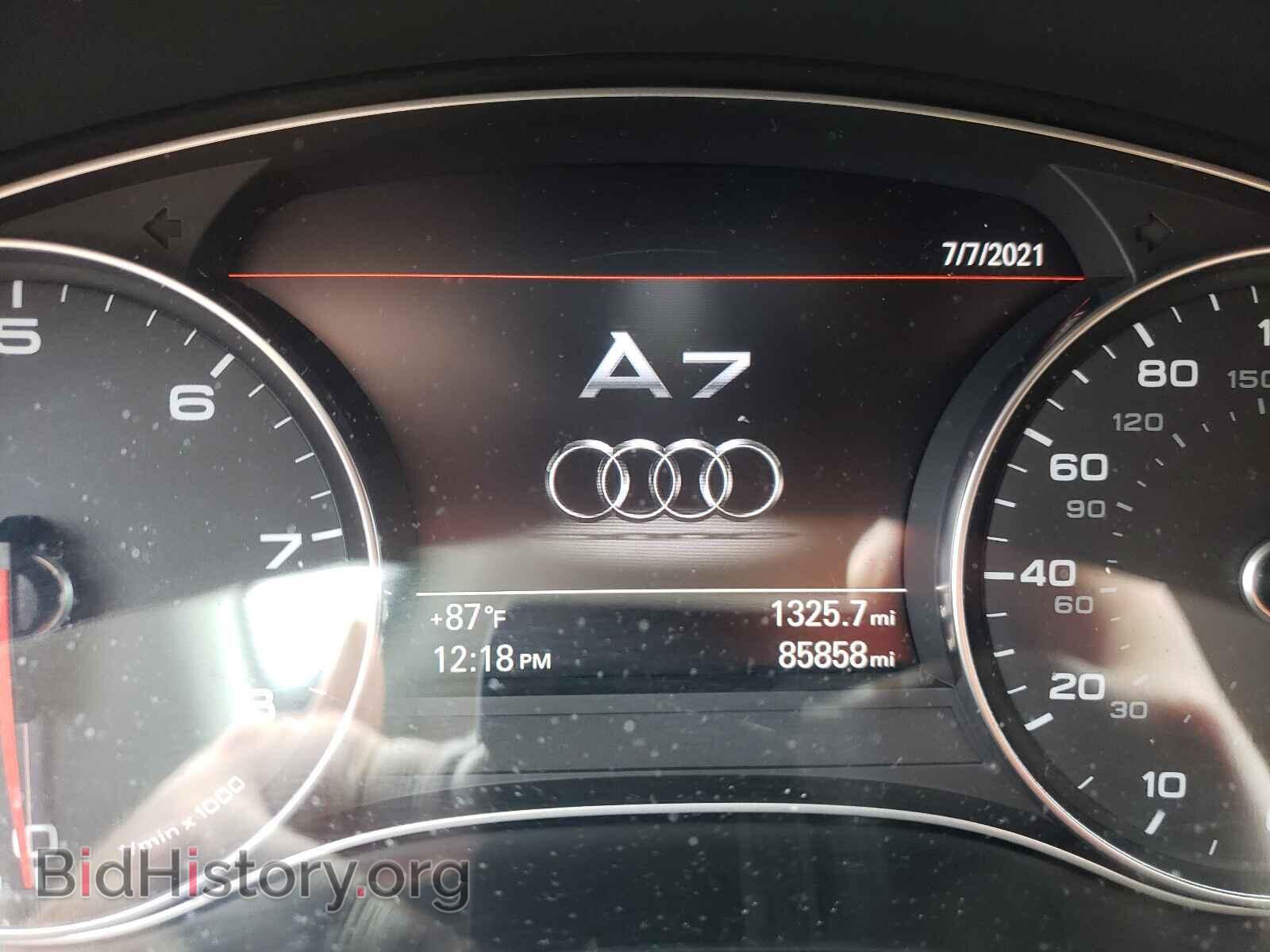 2013 AUDI A7 - VIN: WAUYGAFC3DN031366 - Фото 8