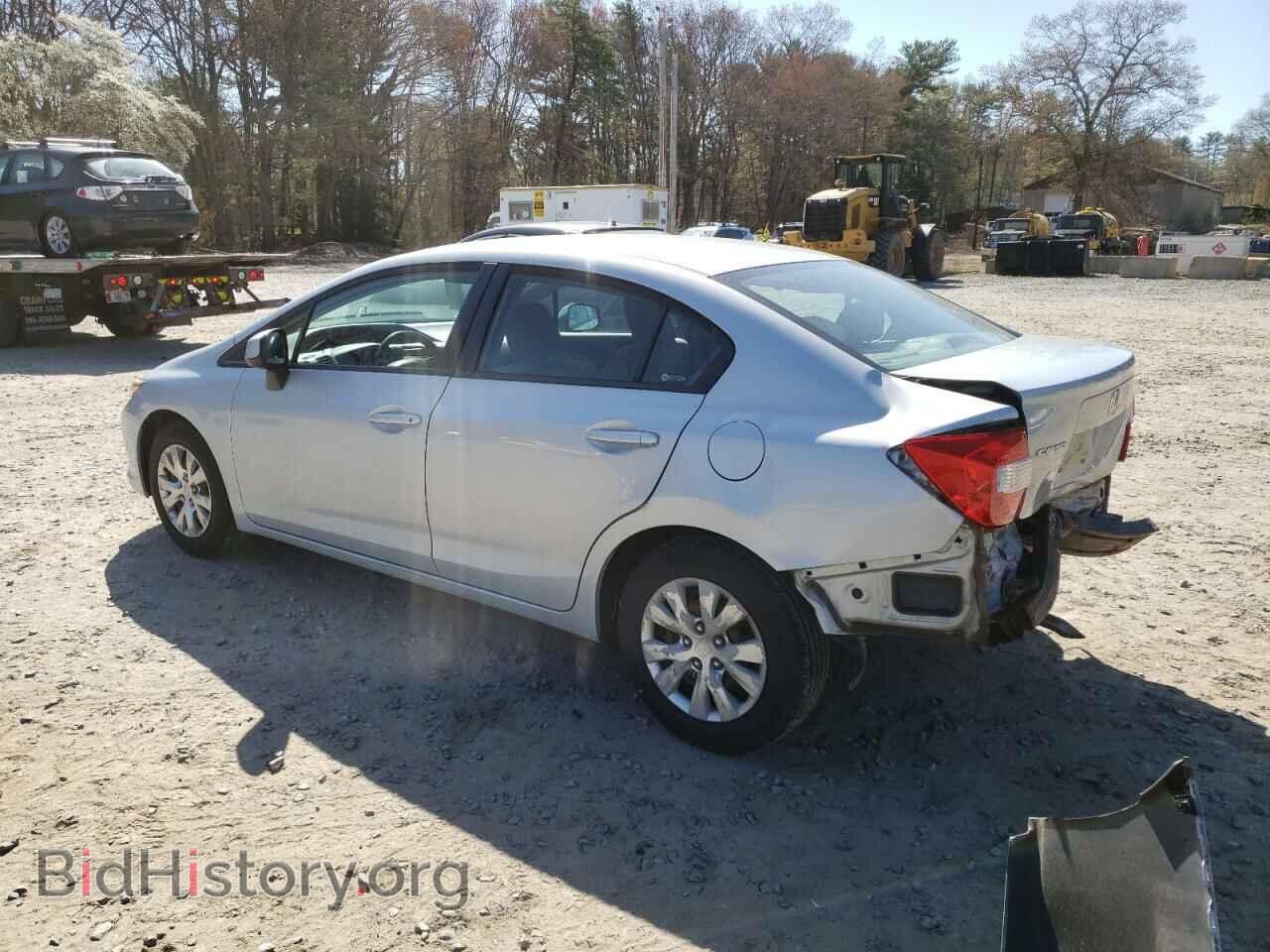 2012 HONDA CIVIC - VIN: 2HGFB2F5XCH538192 - Фото 2