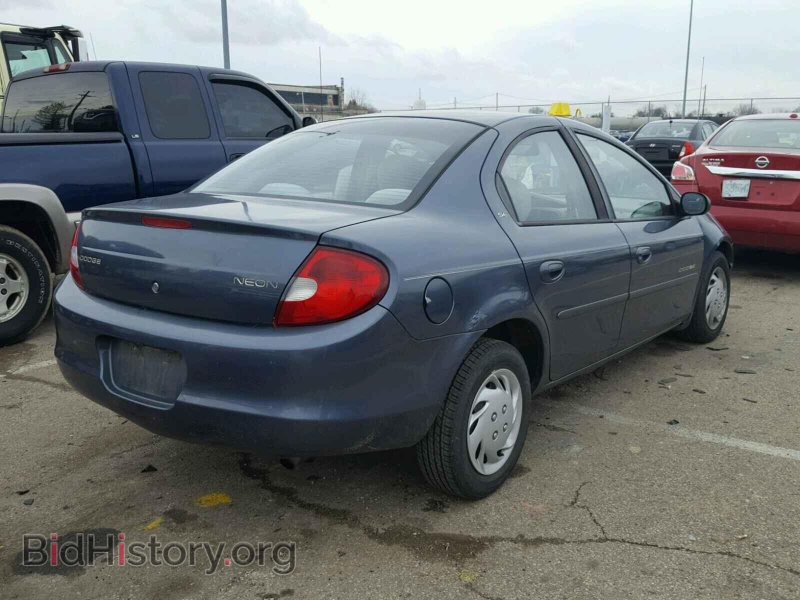 2001 DODGE NEON - VIN: 1B3ES46C21D292822 - Фото 4