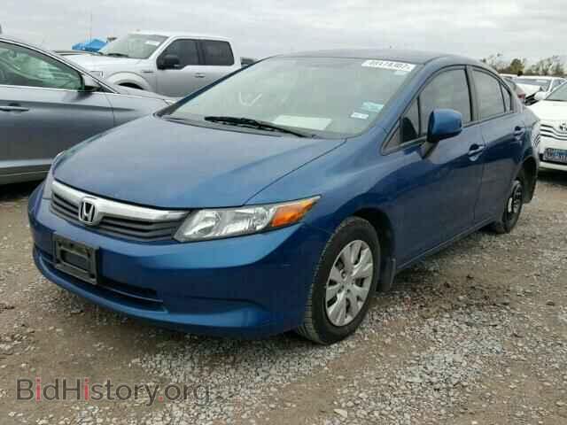 2012 HONDA CIVIC - VIN: 2HGFB2F5XCH535681 - Фото 2