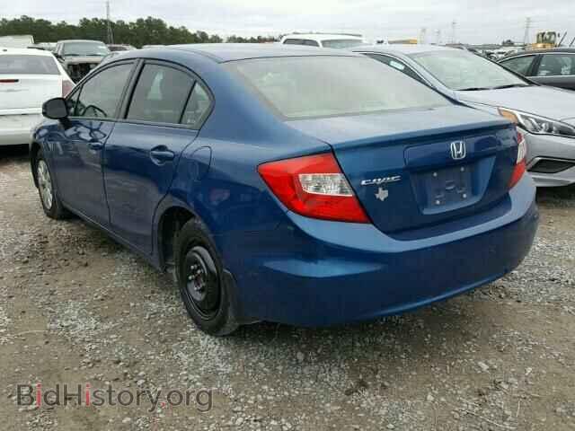 2012 HONDA CIVIC - VIN: 2HGFB2F5XCH535681 - Фото 3