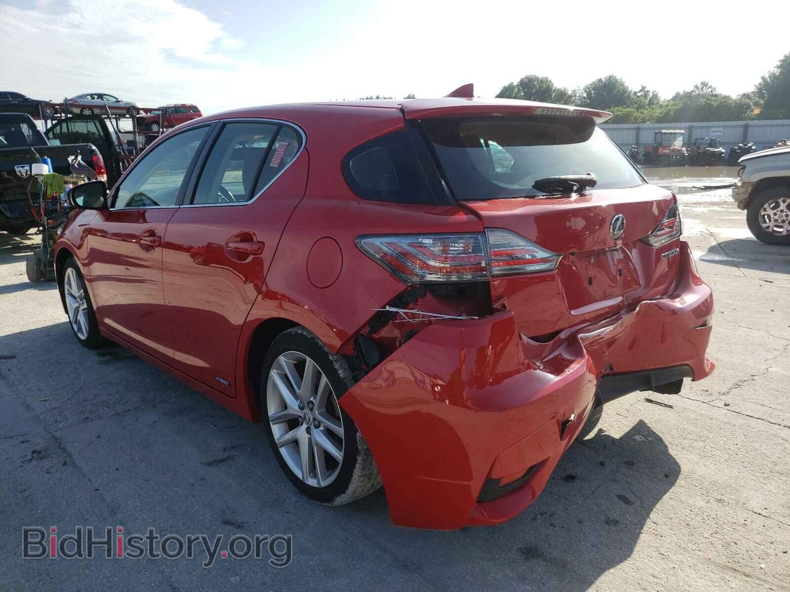 2016 LEXUS CT 200 - VIN: JTHKD5BH6G2259411 - Фото 3