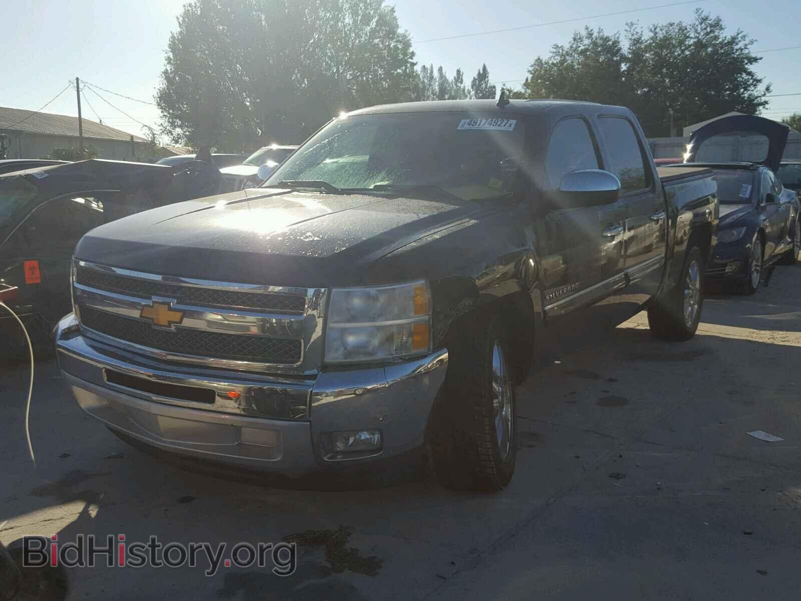 2013 CHEVROLET SILVERADO - VIN: 3GCPCSE01DG257843 - Фото 2