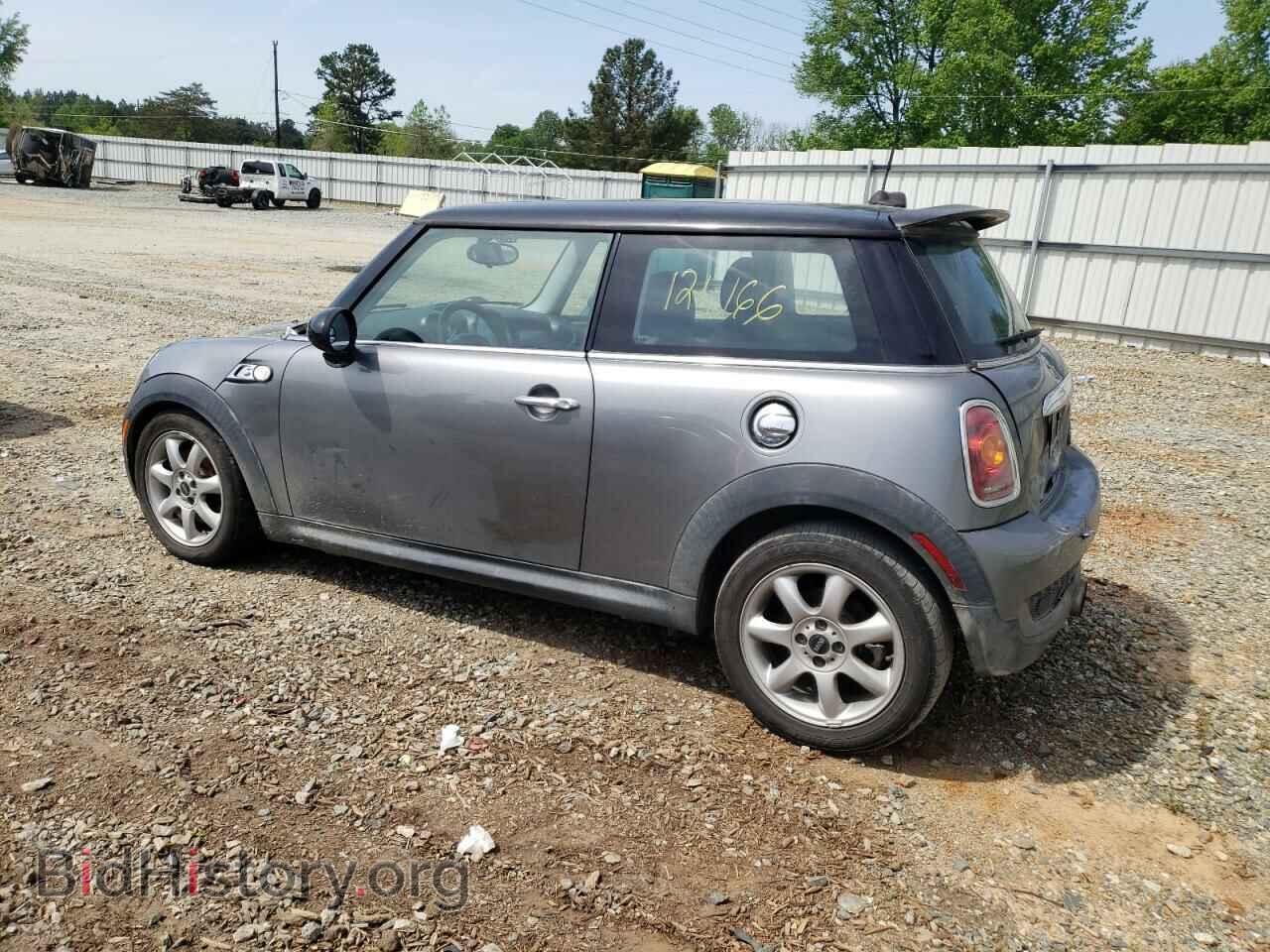 2009 Mini Cooper Rear Report WMWMF73519TX40357 MINI COOPER 2009 GRAY GAS - price and damage ...