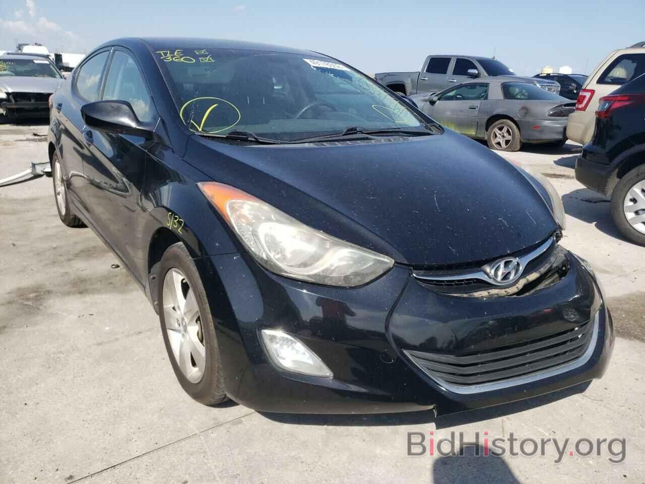 Photo KMHDH4AEXDU871820 - HYUNDAI ELANTRA 2013