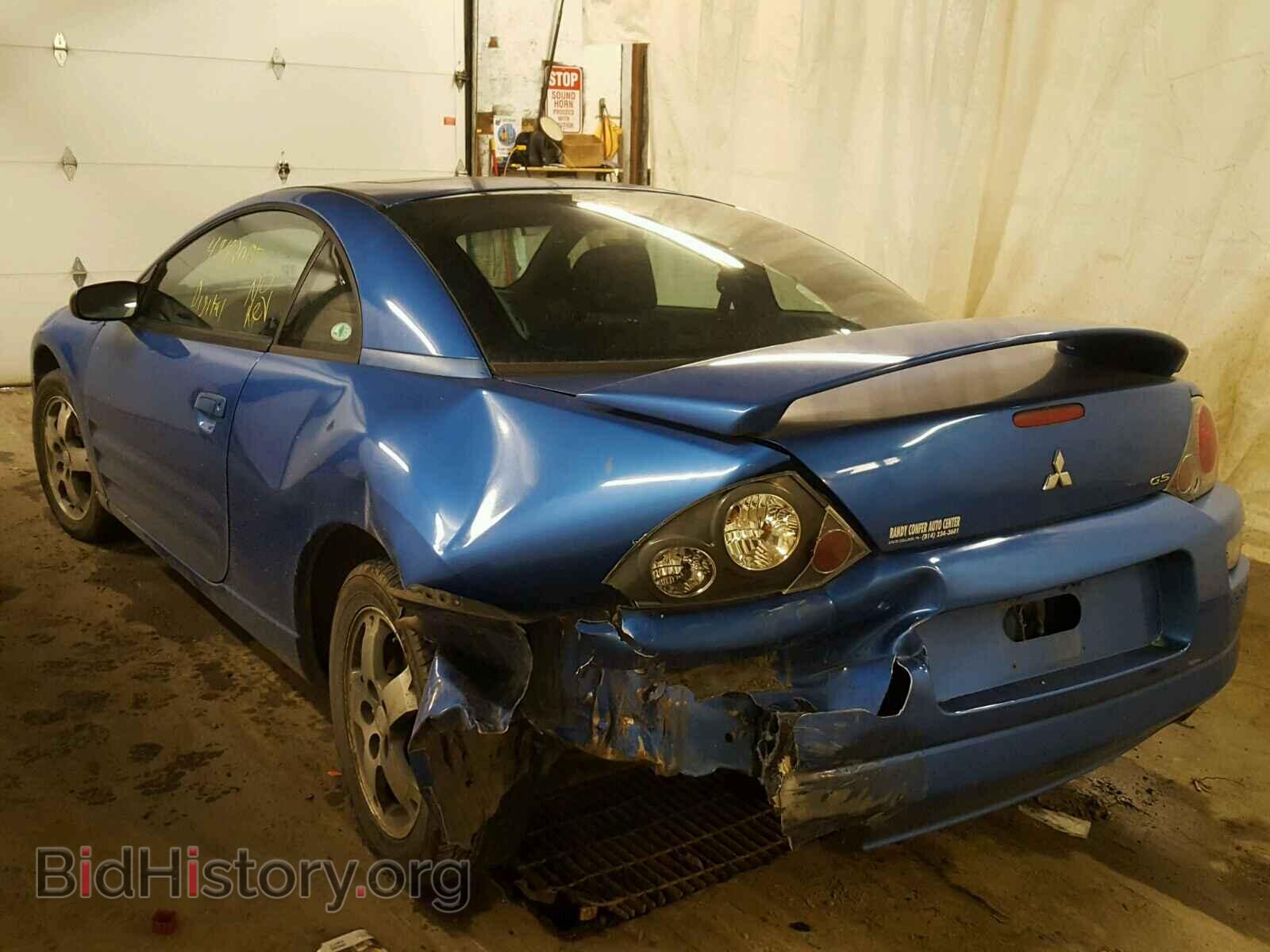 2003 MITSUBISHI ECLIPSE - VIN: 4A3AC44G43E015177 - Фото 3