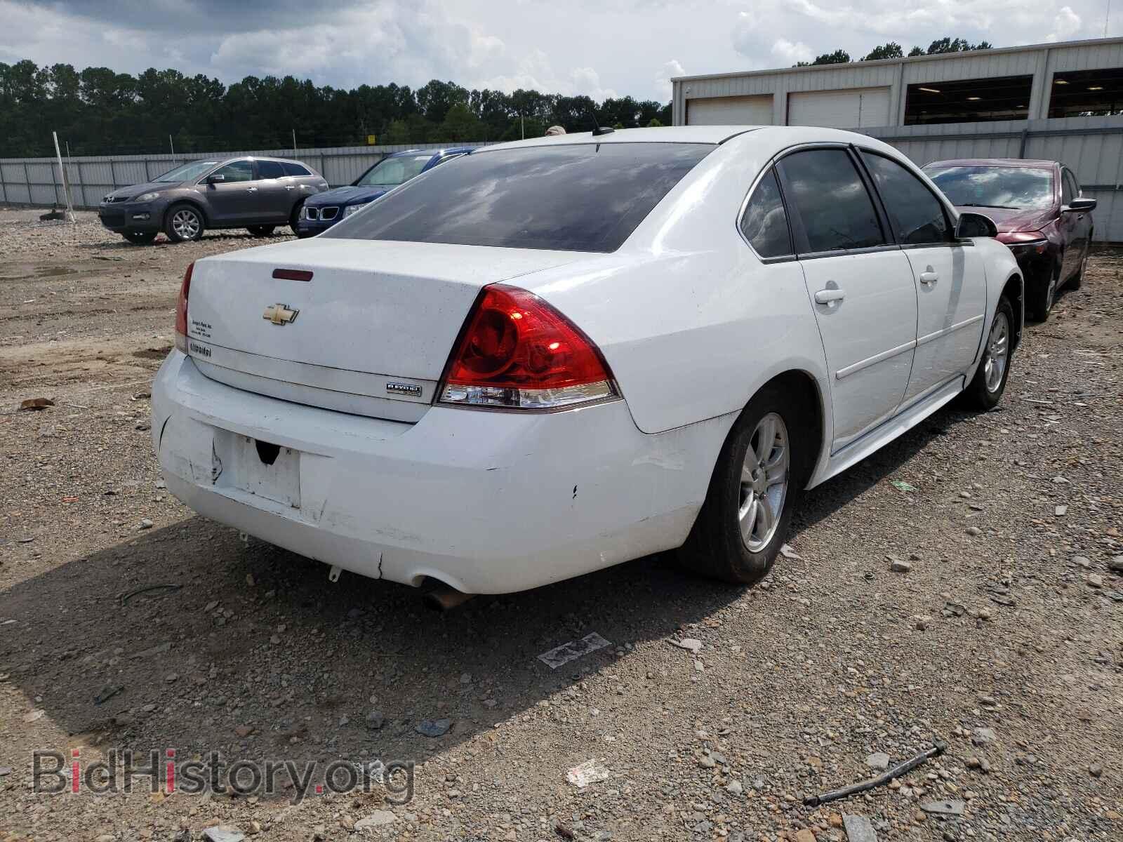 2012 CHEVROLET IMPALA - VIN: 2G1WF5E35C1127787 - Фото 4