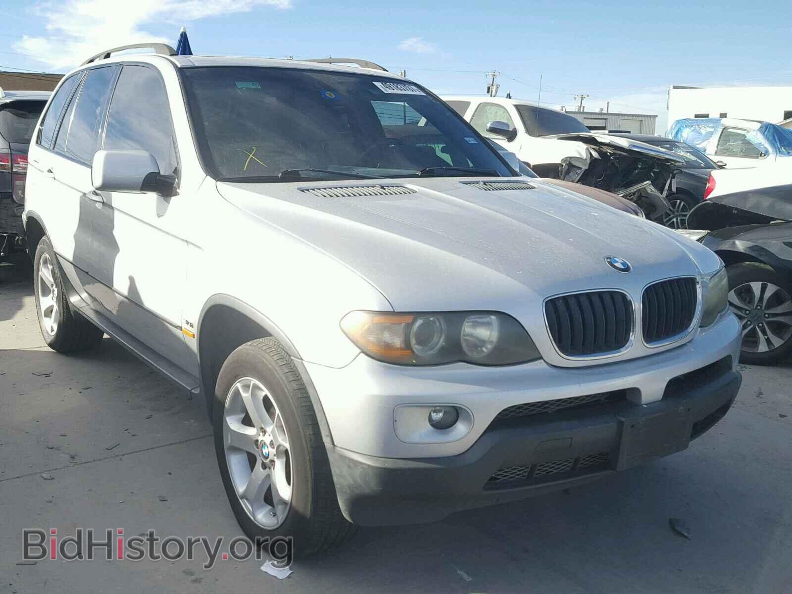 Photo 5UXFA13546LY33455 - BMW X5 2006