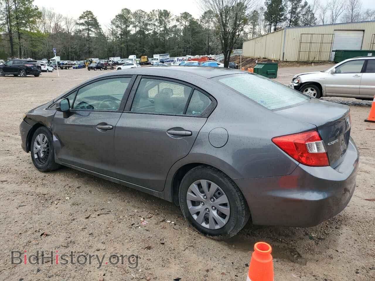 2012 HONDA CIVIC - VIN: 2HGFB2F50CH316910 - Фото 2