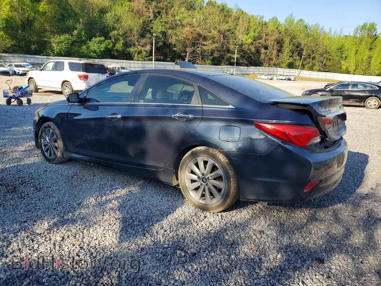 2014 HYUNDAI SONATA - VIN: 5NPEC4AC9EH907093 - Фото 2