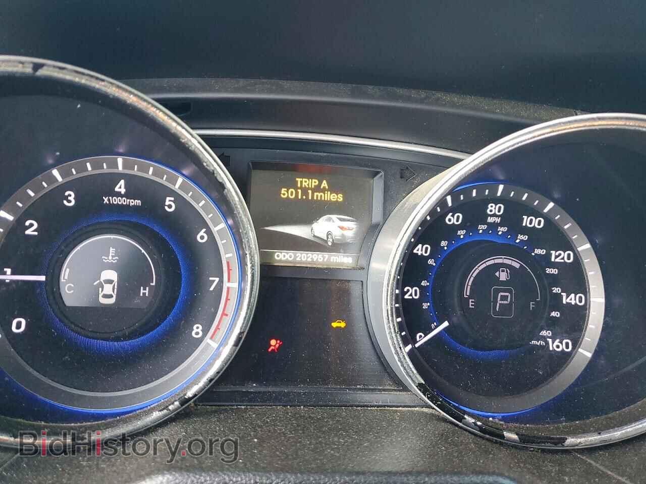 2014 HYUNDAI SONATA - VIN: 5NPEC4AC9EH907093 - Фото 9